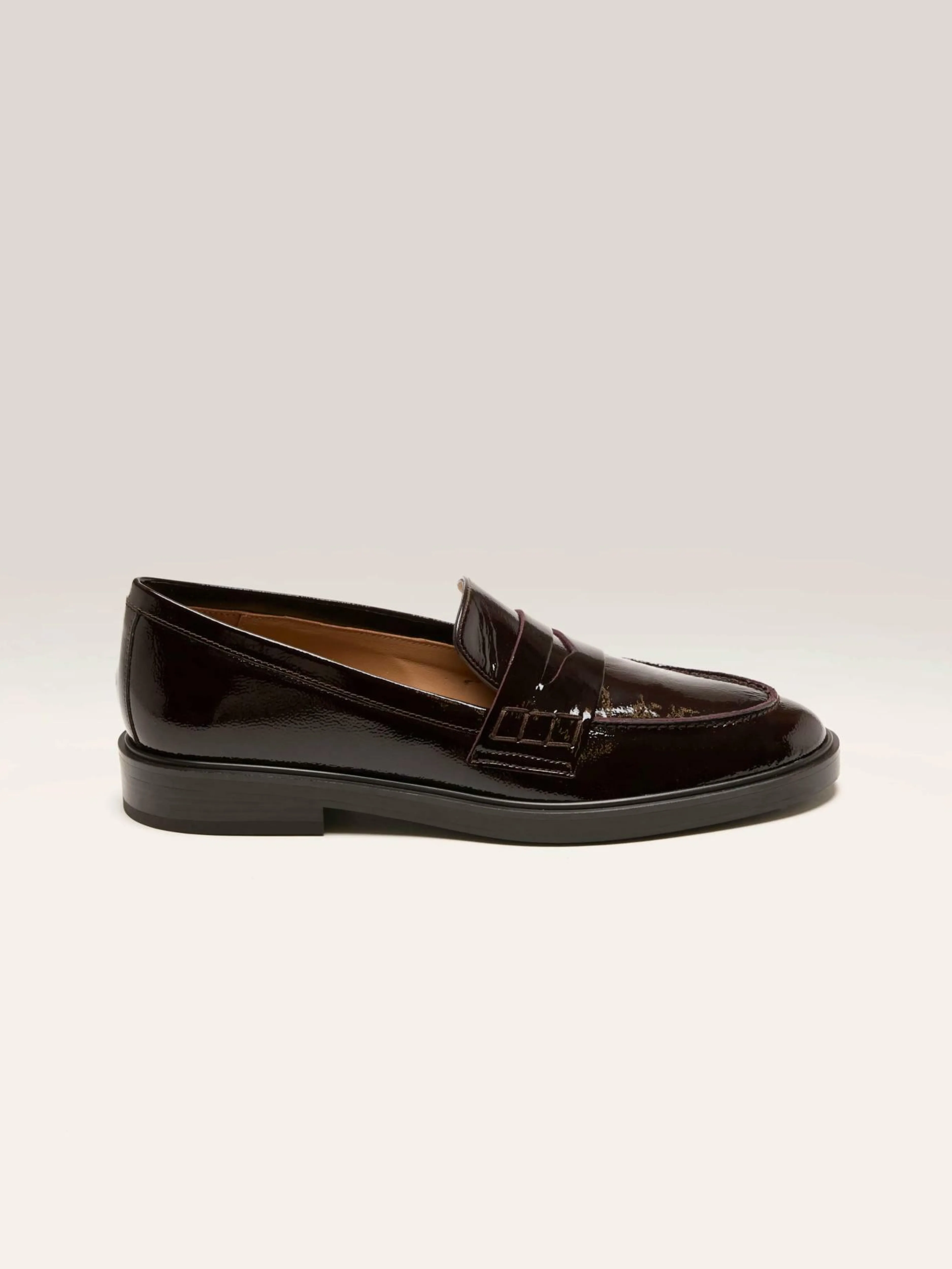 Chaussures Plates-Flattered Mocassins Bordeaux Sara