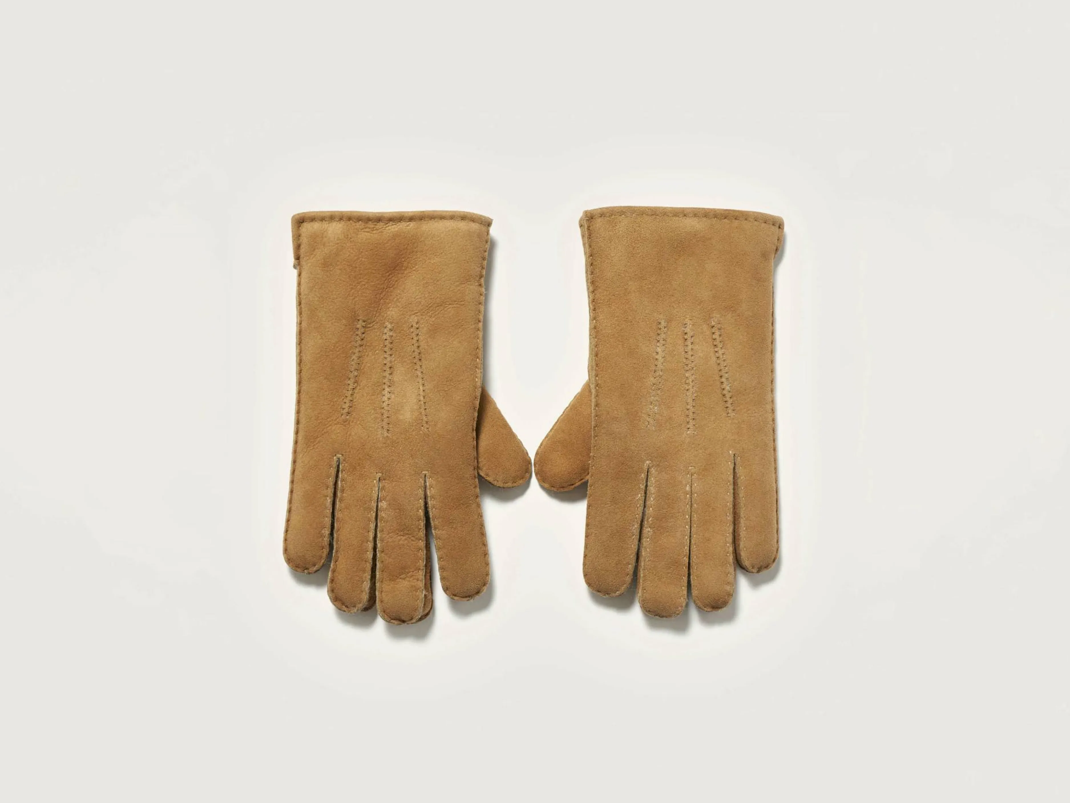 Gants-Bellerose Gants En Cuir Ganam Cognac