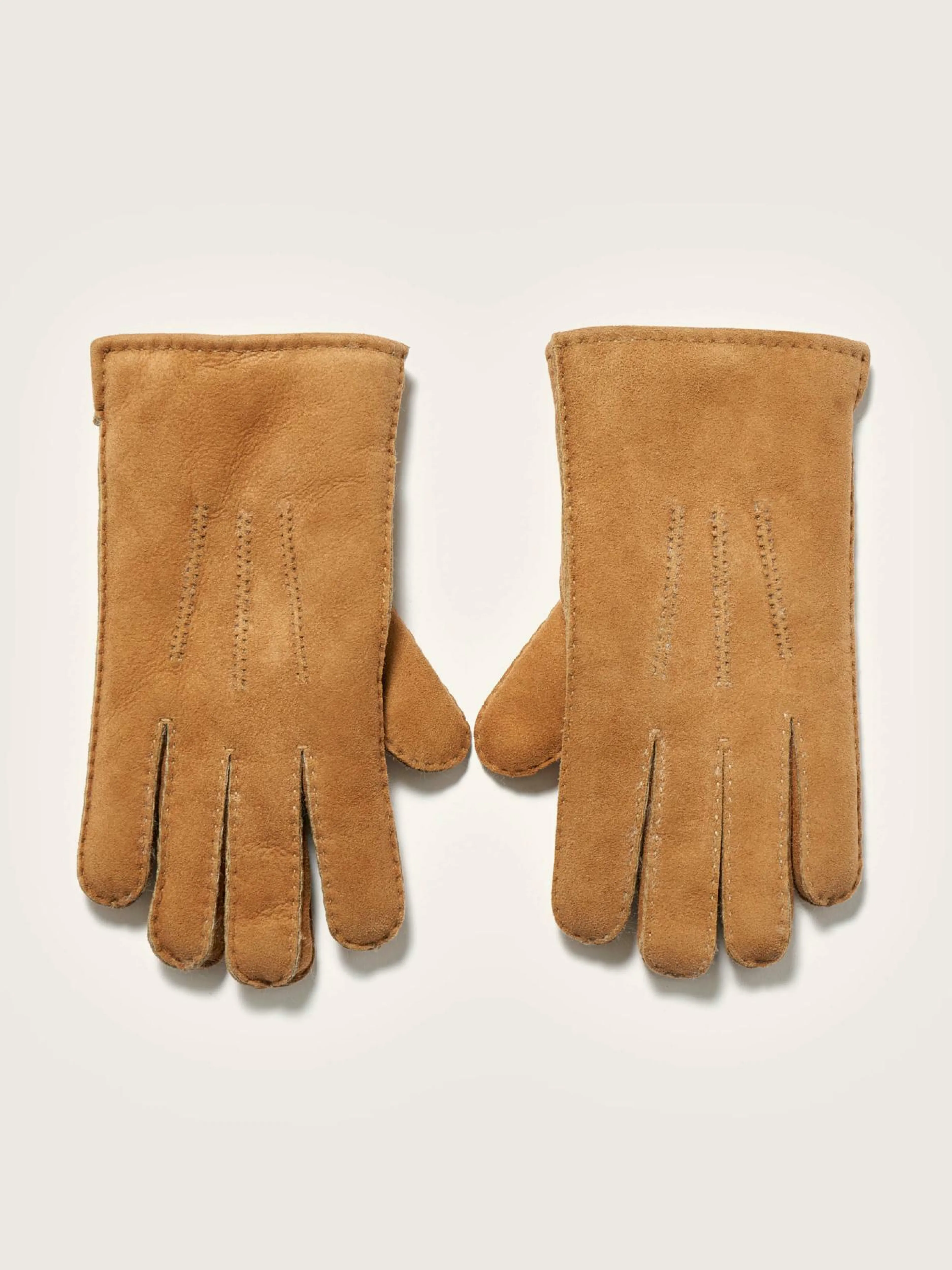 Gants-Bellerose Gants En Cuir Ganam Cognac