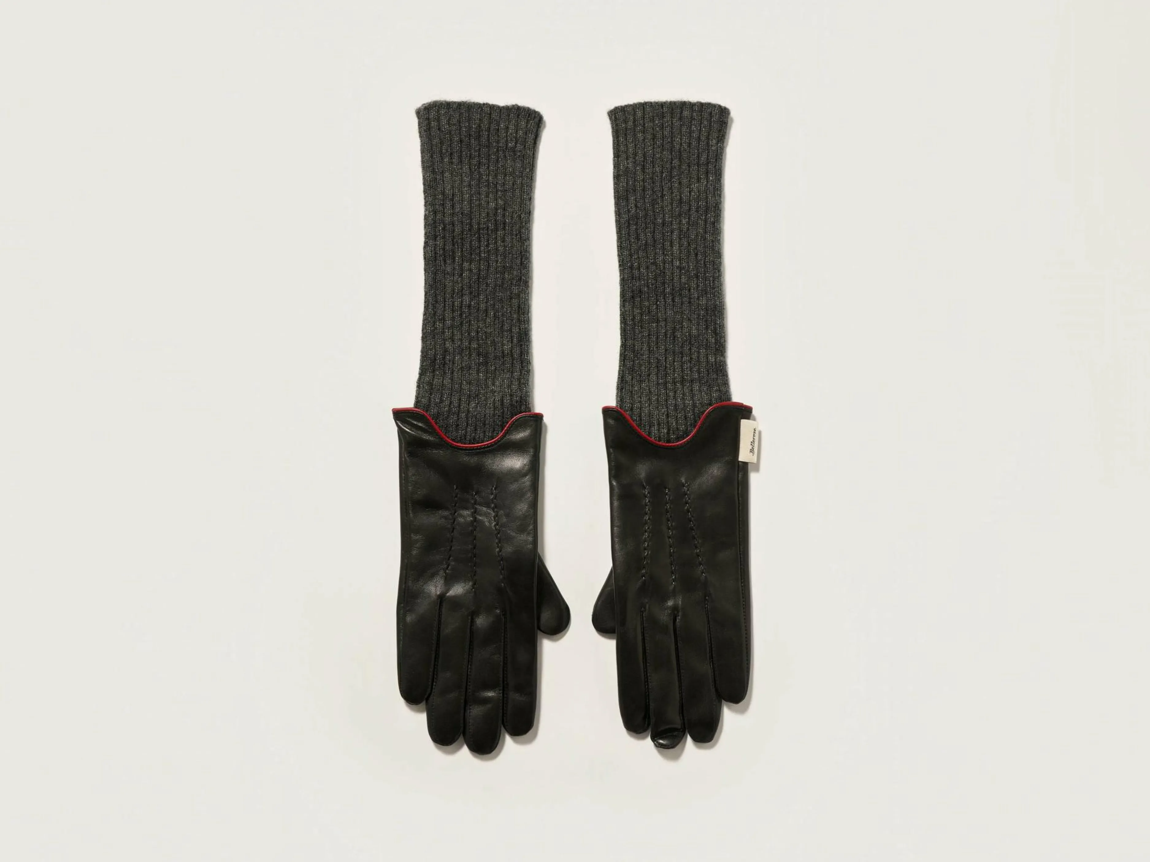 Gants-Bellerose Gants En Cuir Gia Black