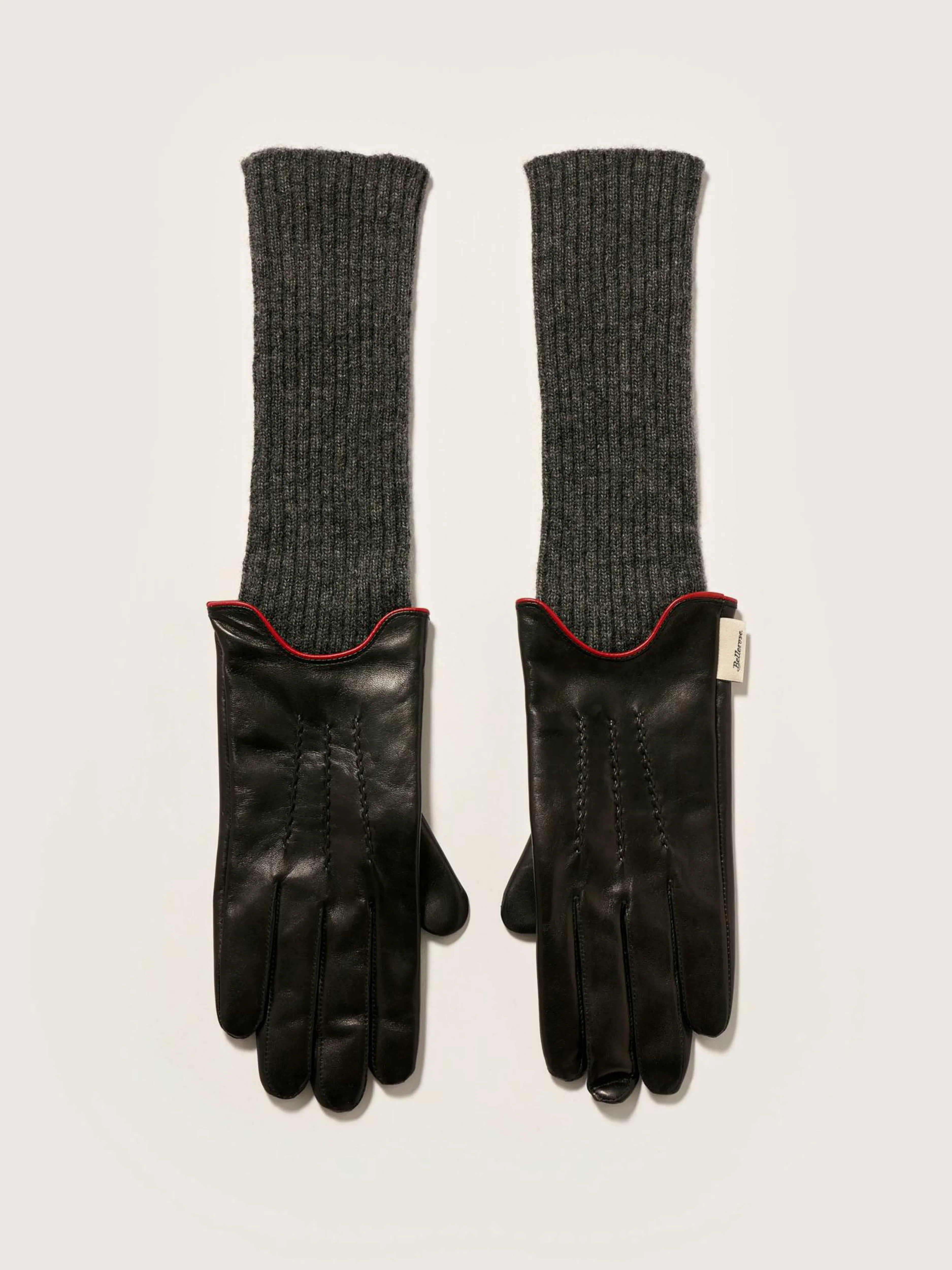 Gants-Bellerose Gants En Cuir Gia Black
