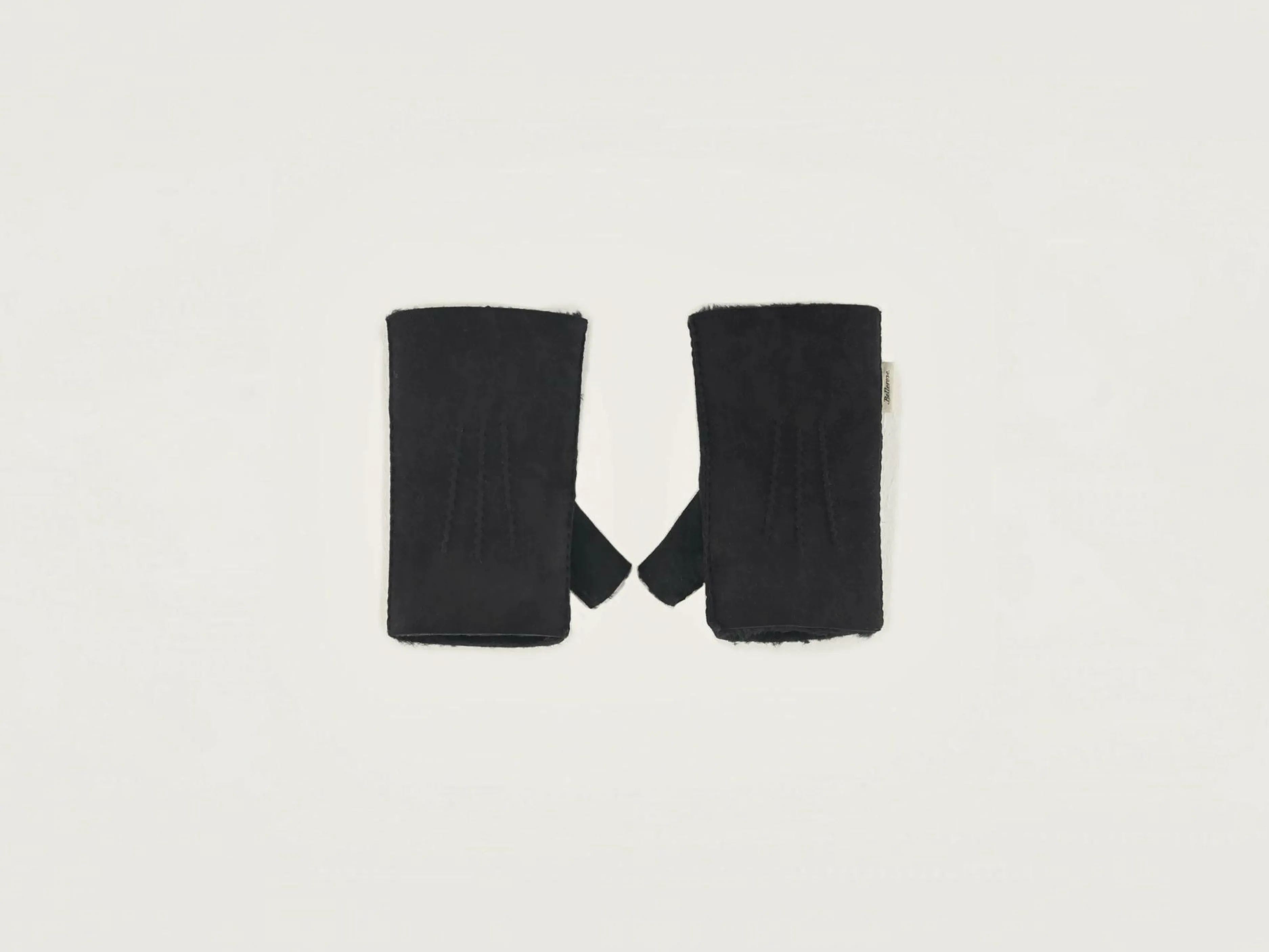 Petites Maroquineries | Gants-Bellerose Gants En Cuir Manhok Black