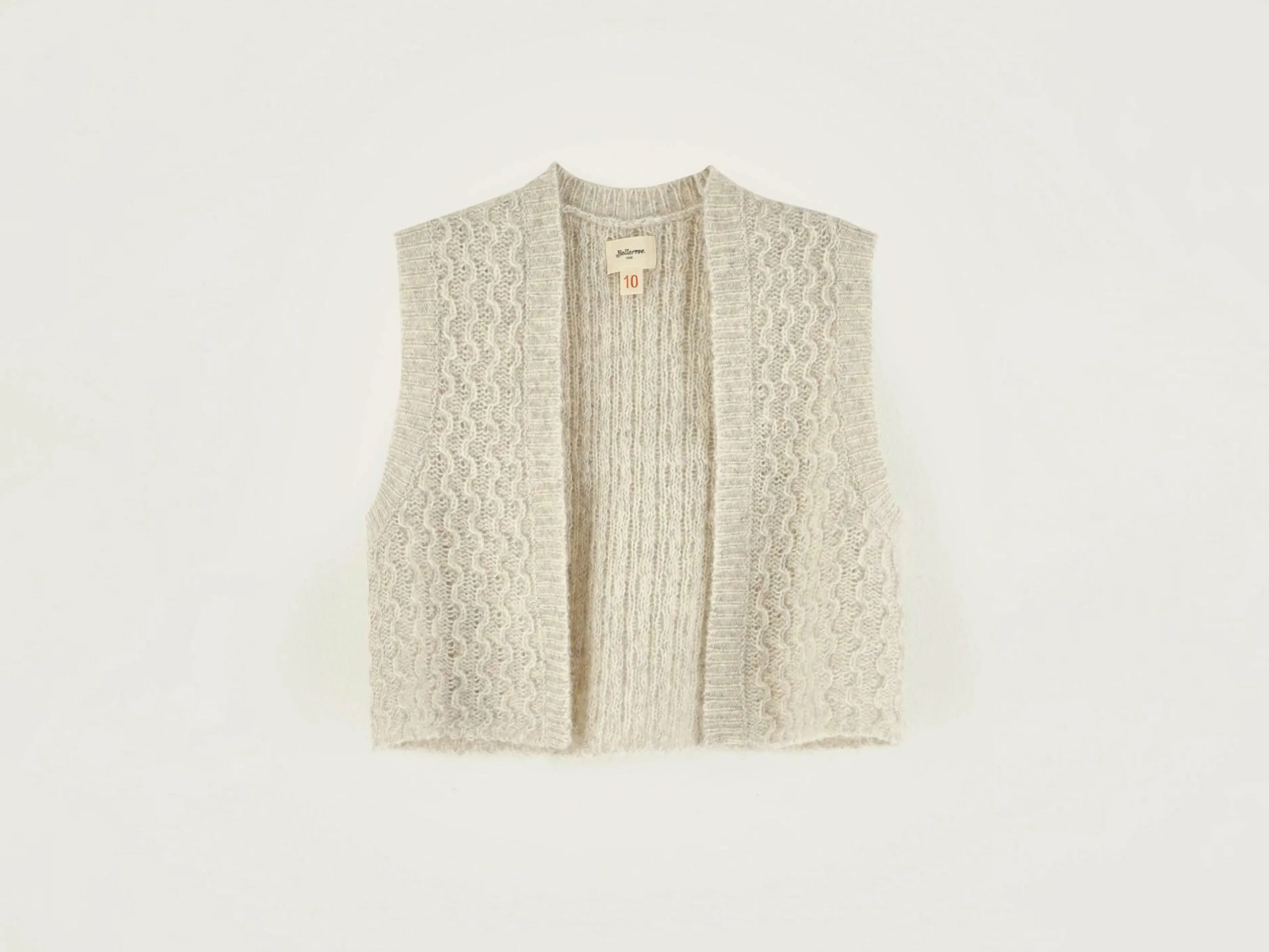 Mailles-Bellerose Gilet Sans Manches Genu