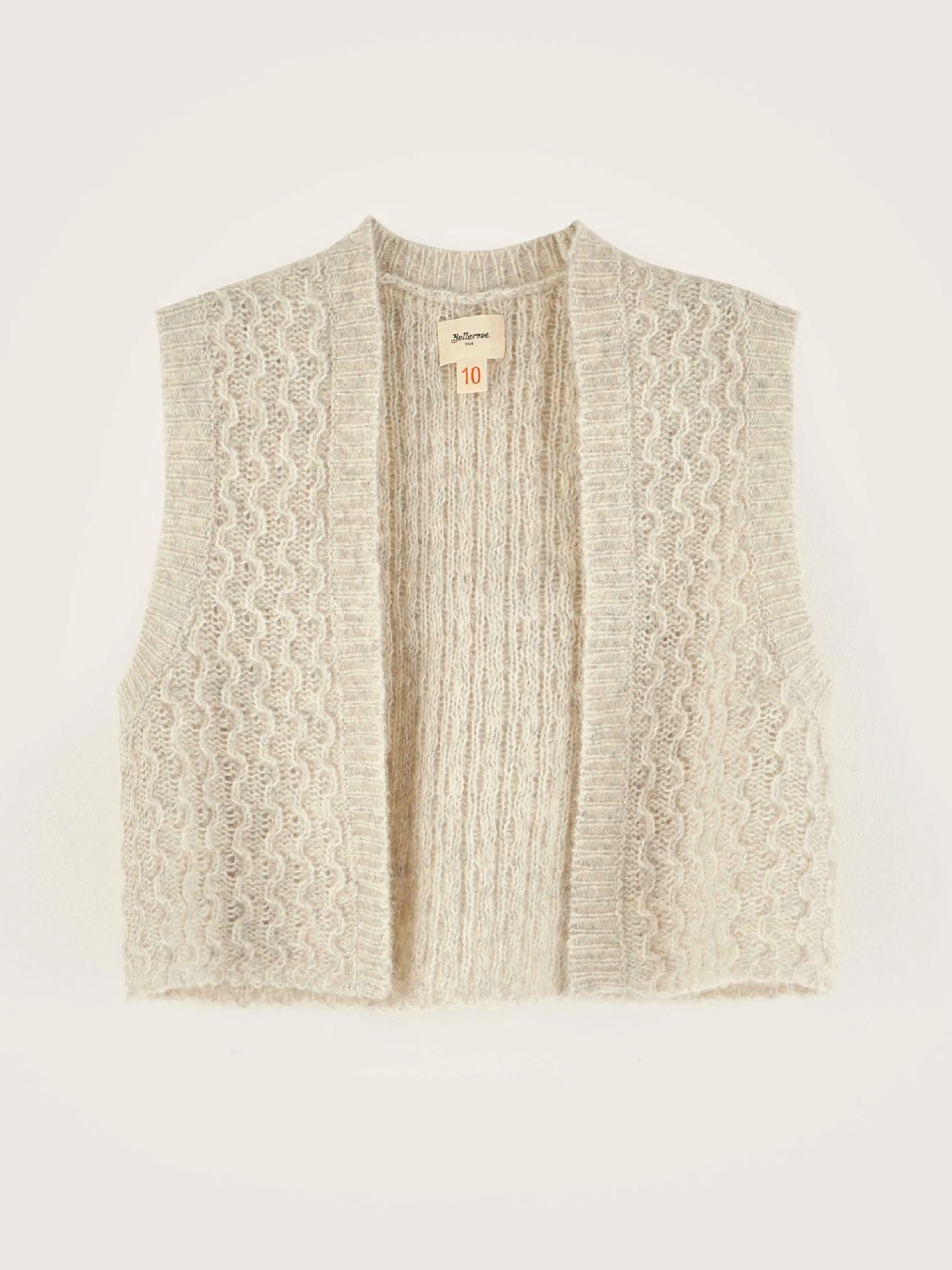 Mailles-Bellerose Gilet Sans Manches Genu