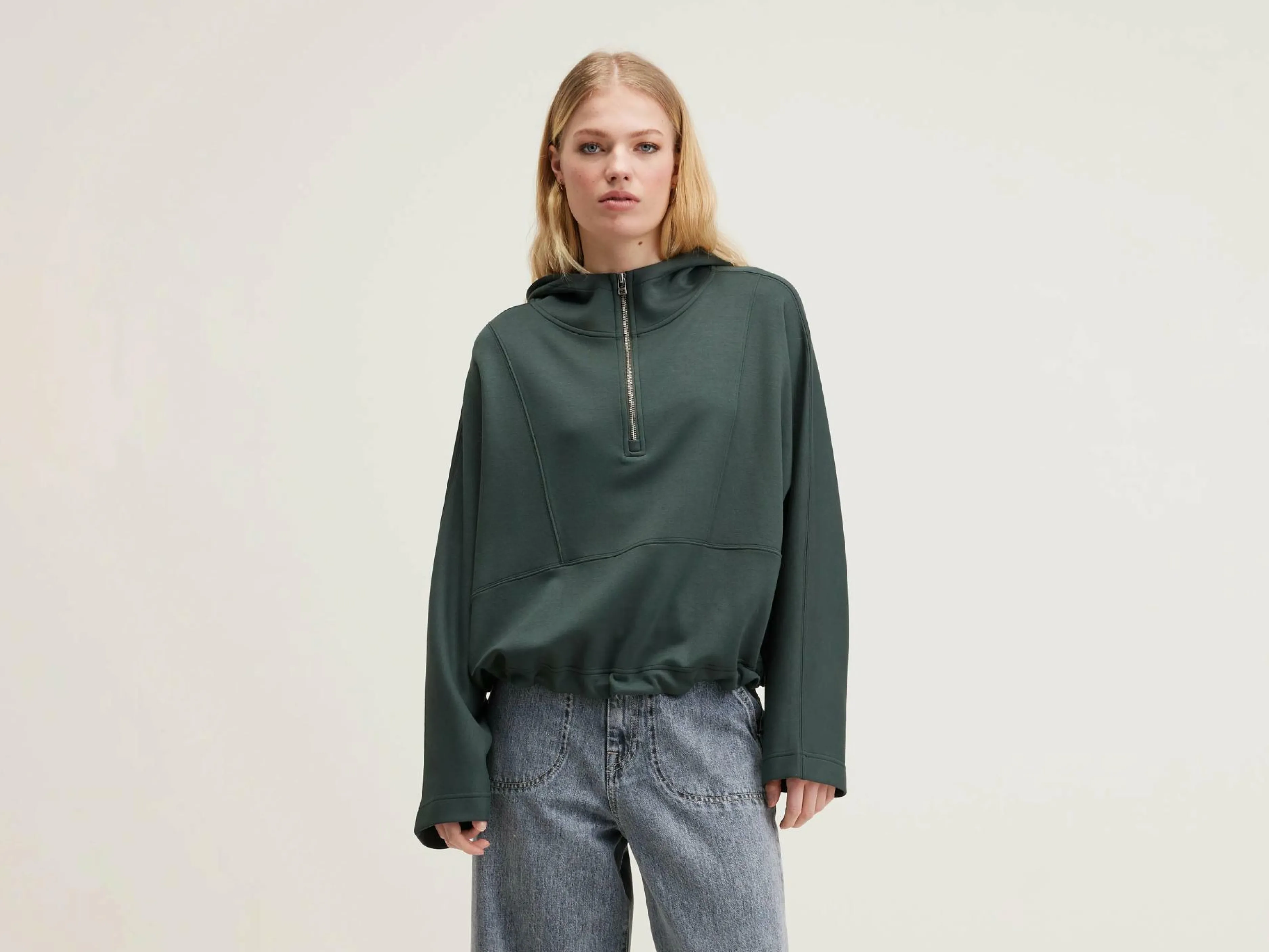 Sweatshirts-Bellerose Hoodie à Manches Larges Tates Hunter