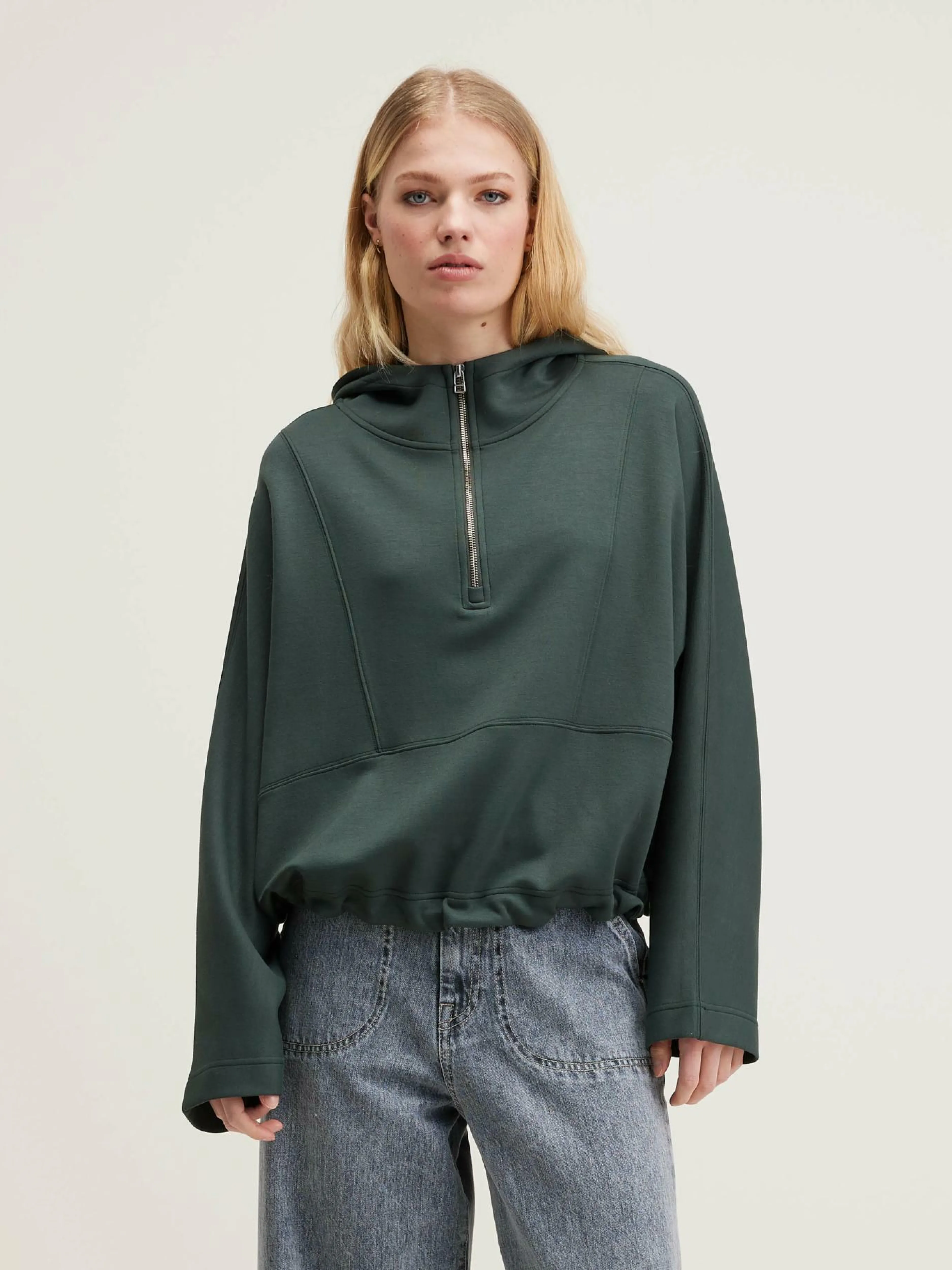 Sweatshirts-Bellerose Hoodie à Manches Larges Tates Hunter