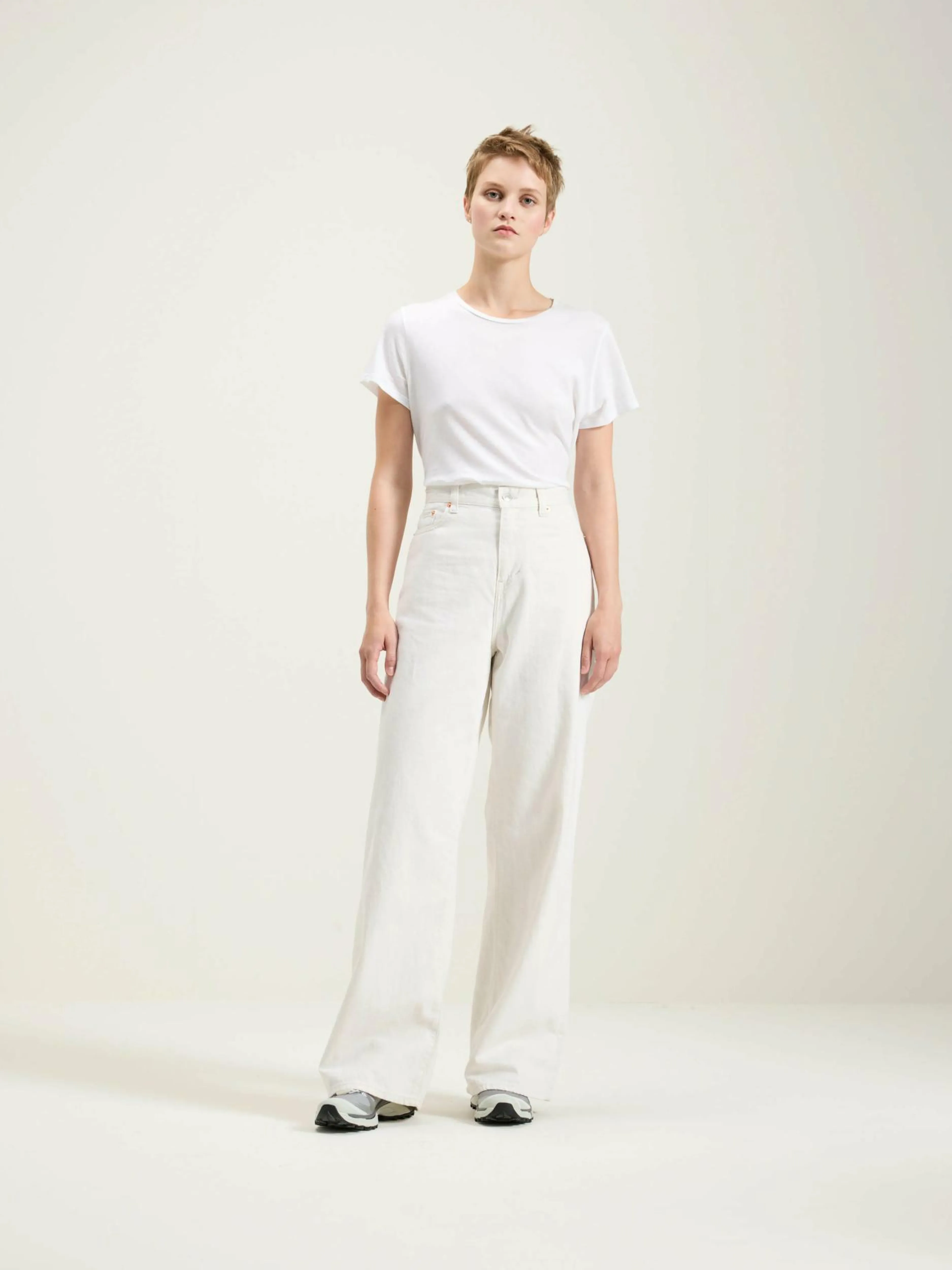 Denim-Bellerose Jean Boyfriend Parthe Vintage white