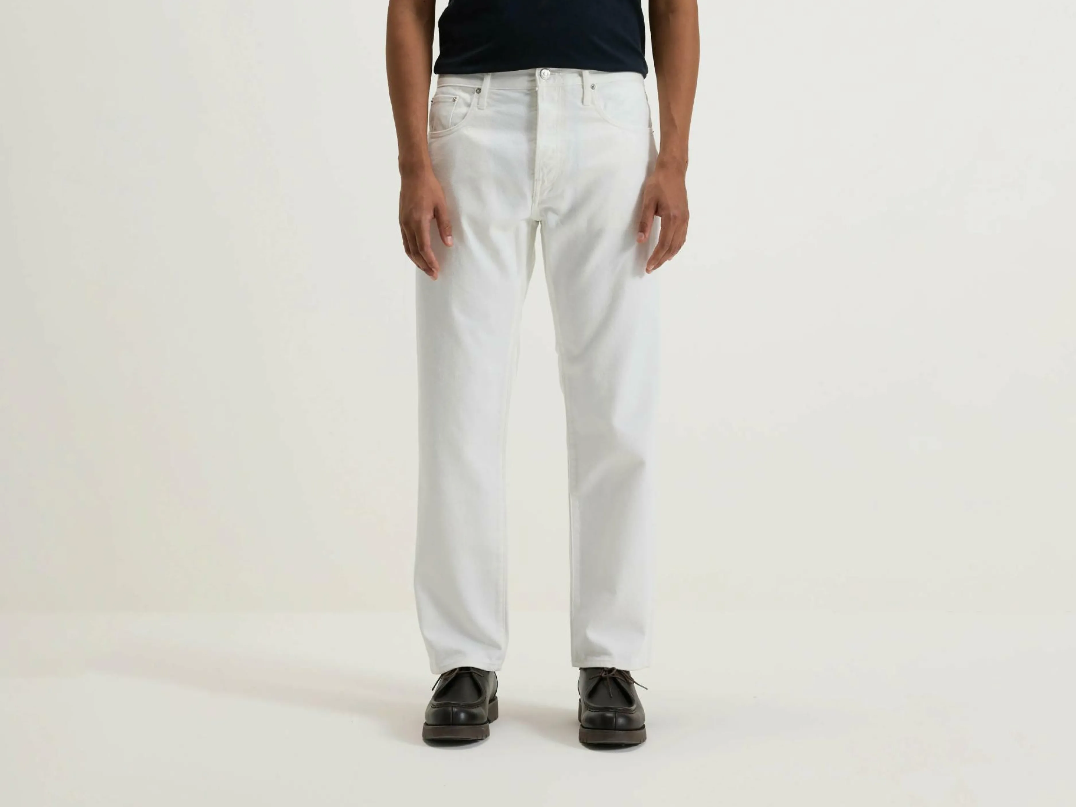 Denim-Bellerose Jean Dad-style Percy Snow
