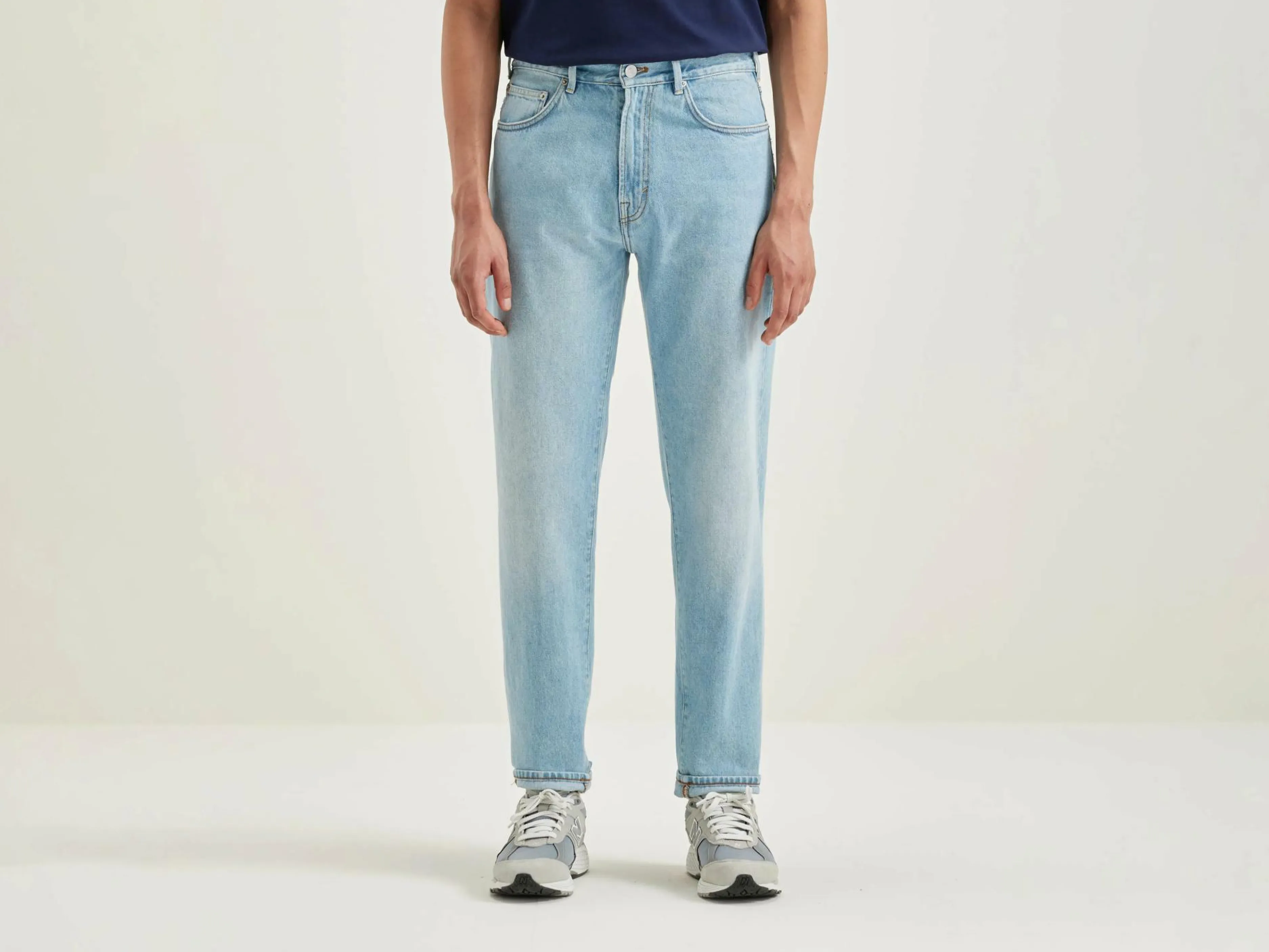 Denim-Bellerose Jean Fuselé Peeg Vintage light blue