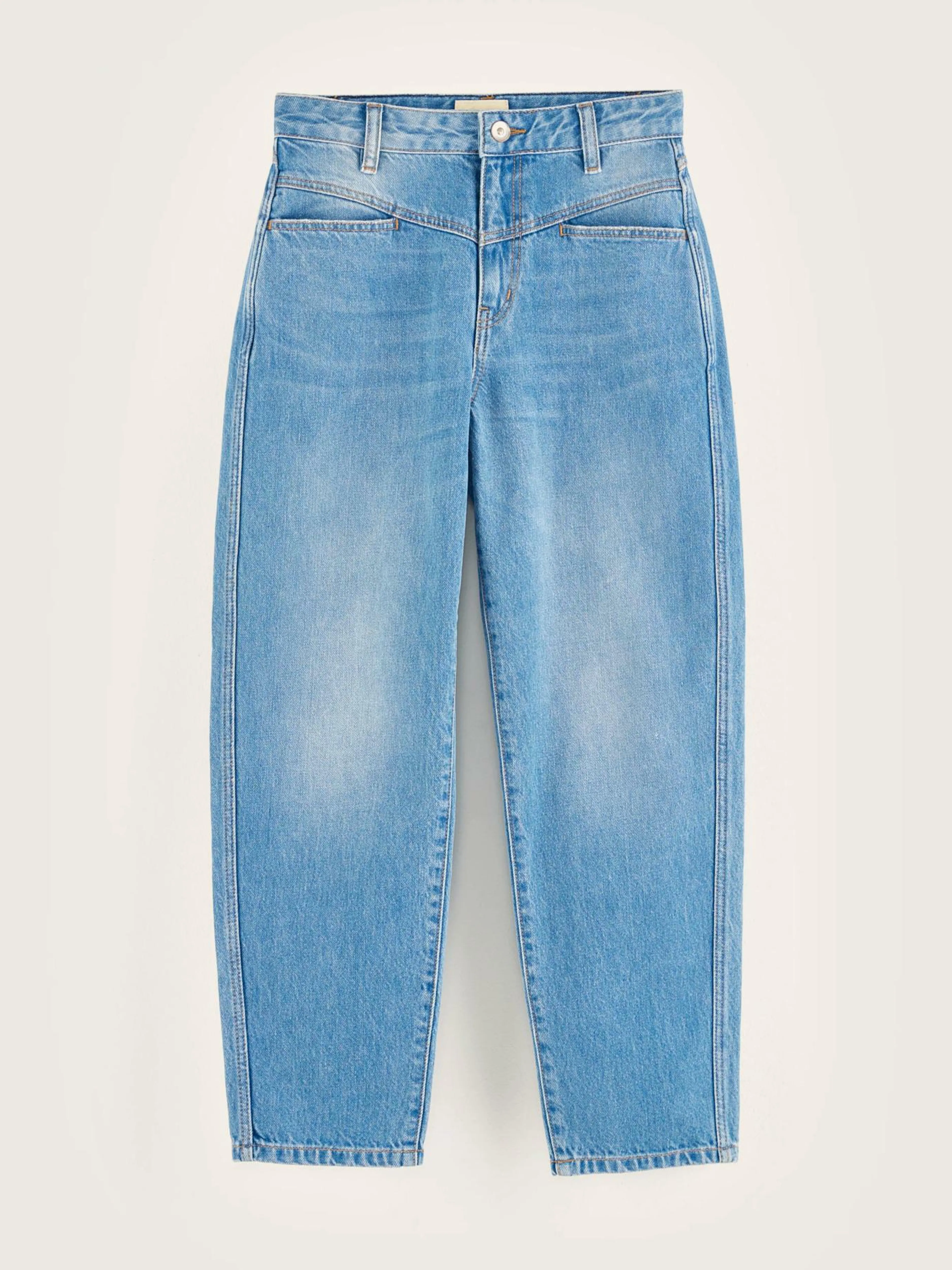 Denim-Bellerose Jean Fuselé Pixa Heavy stone wash