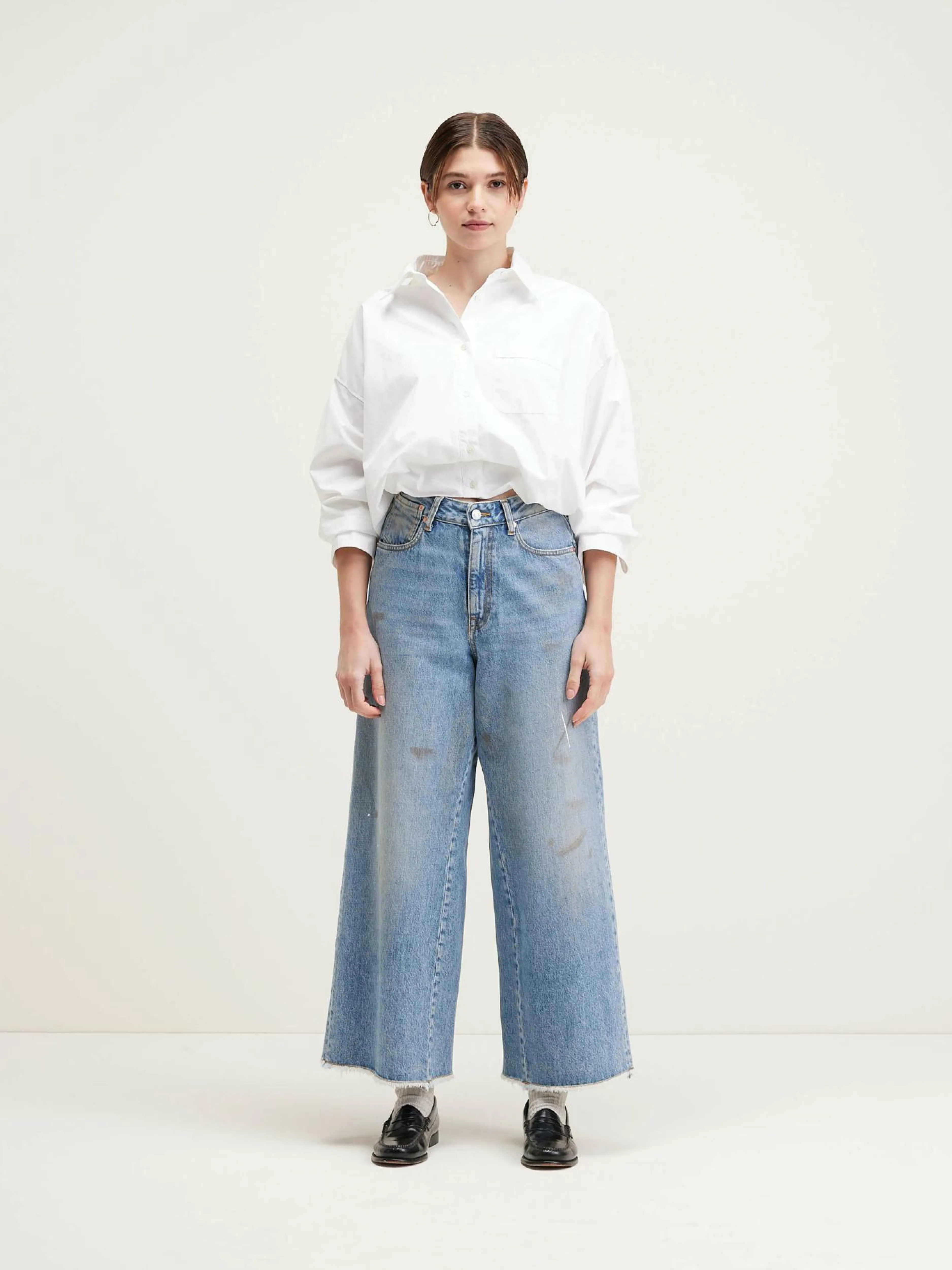 Denim-Bellerose Jean Large Pantera