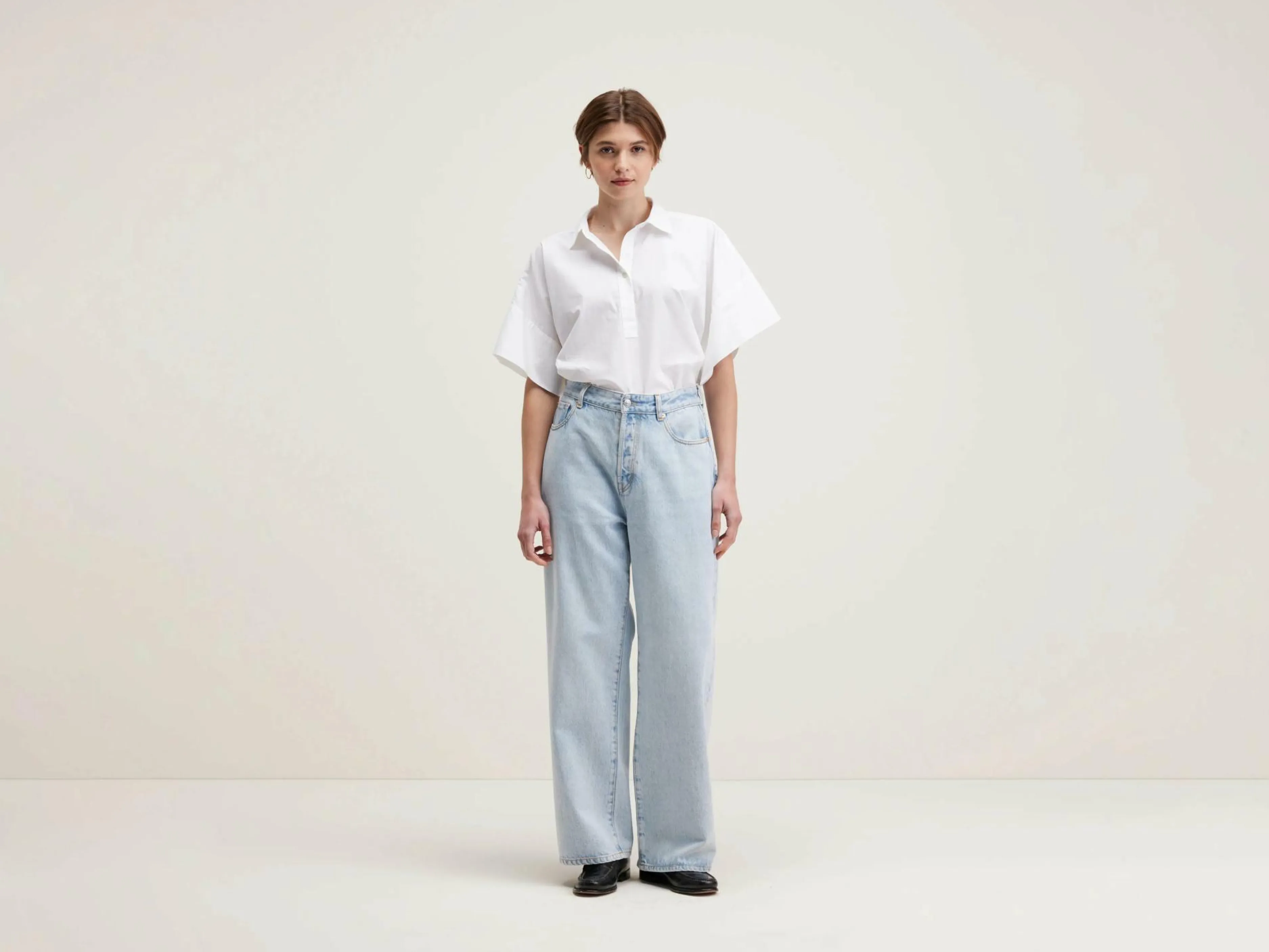 Denim-Bellerose Jean Large Paty Used light blue
