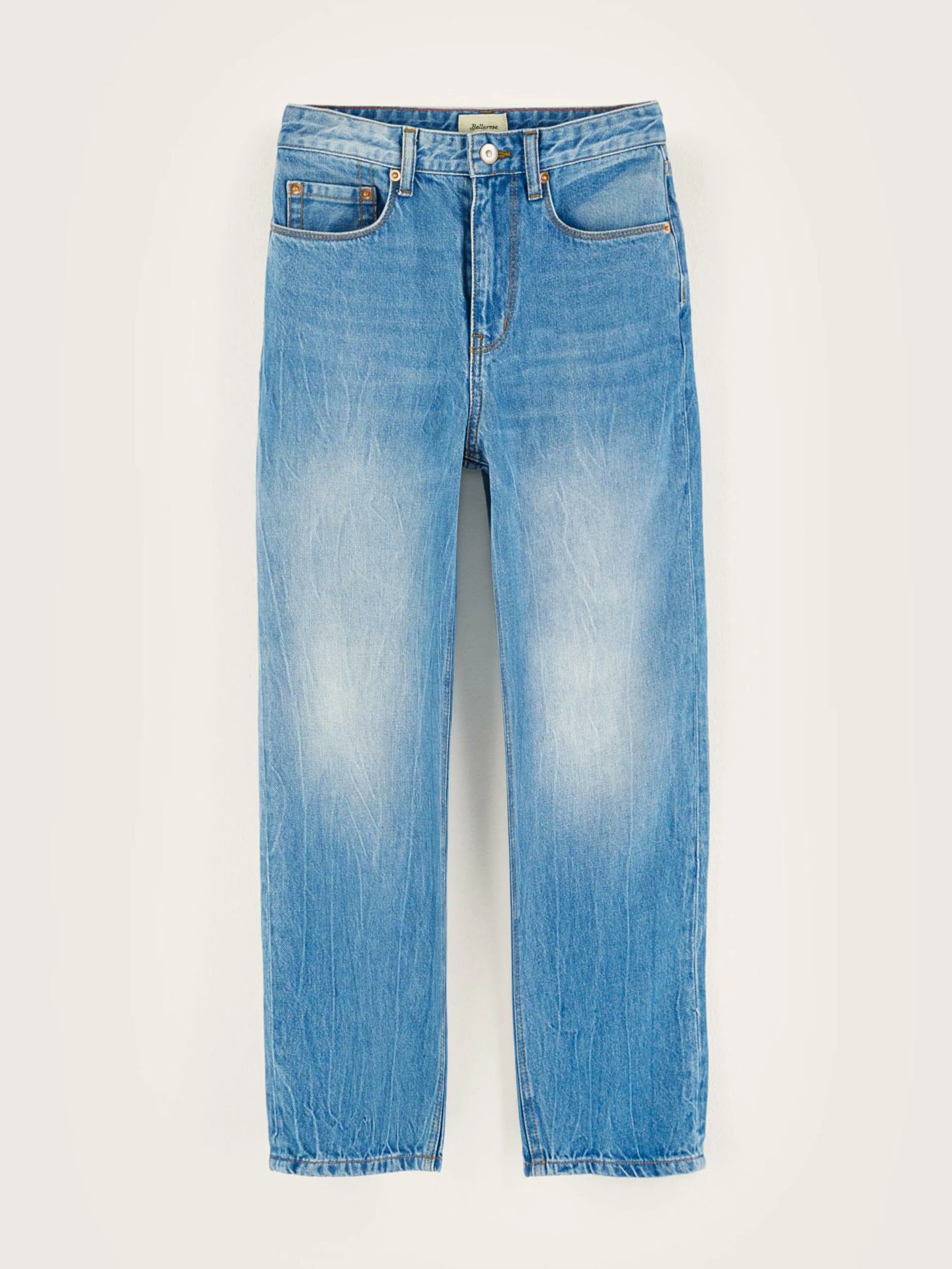 Denim-Bellerose Jean Large Peters Vintage light blue