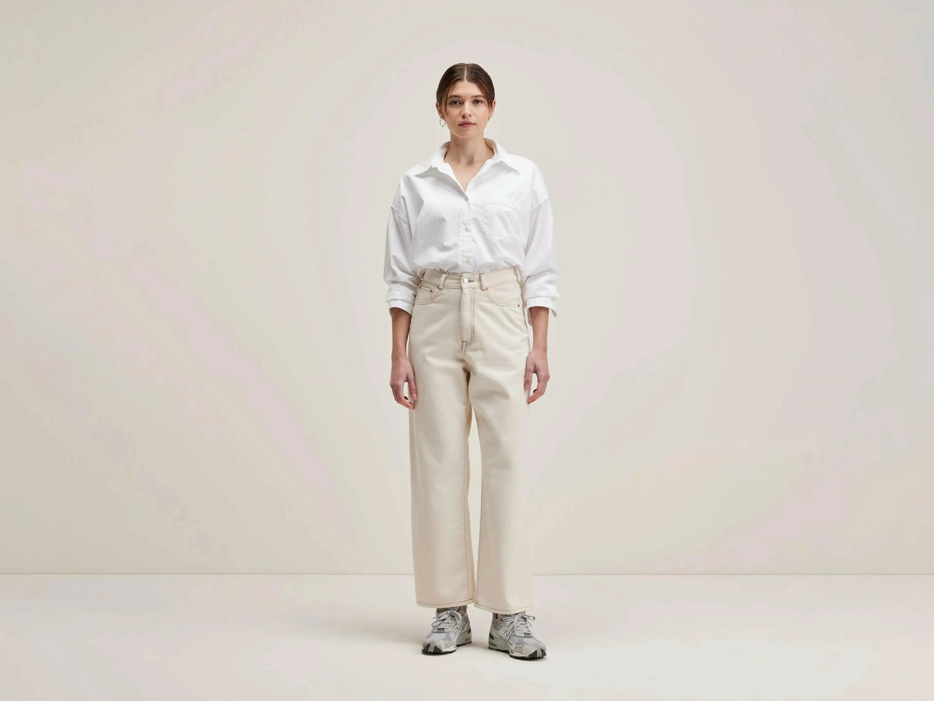 Denim-Bellerose Jean Large Poker Natural