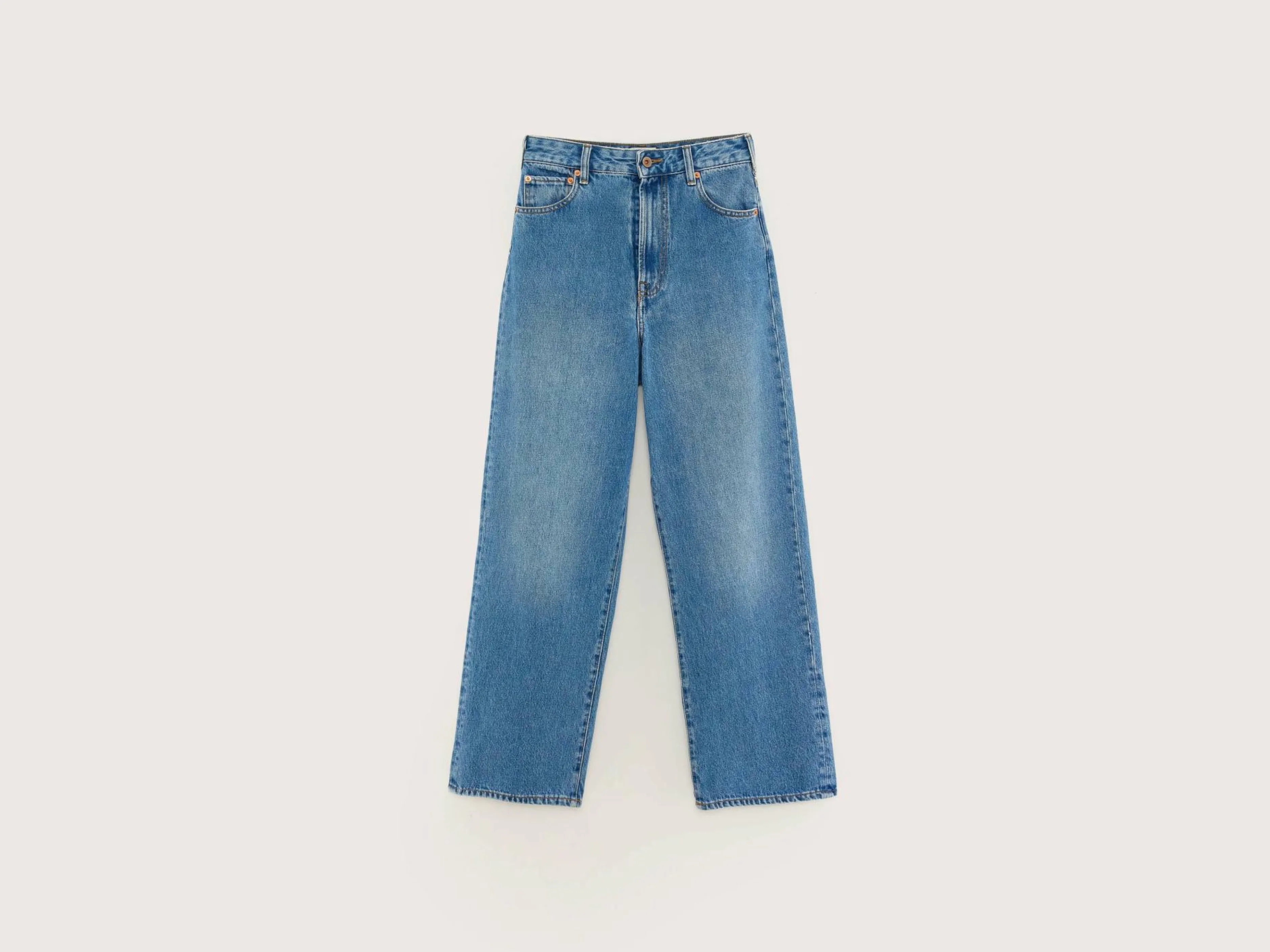 Denim-Bellerose Jean Large Poker Stone wash