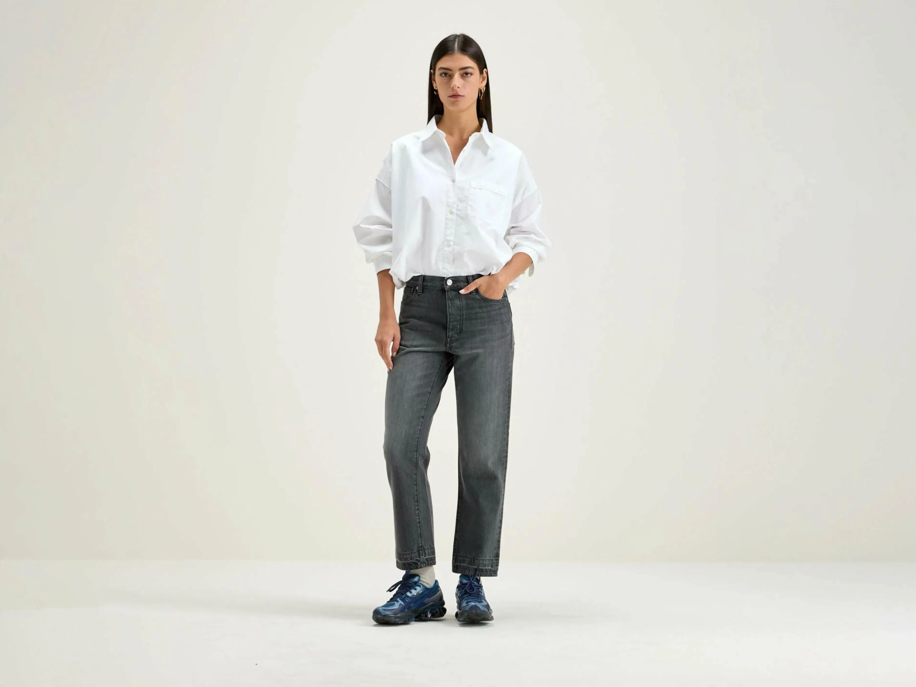 Denim-Bellerose Jean Régulier Popeye Used black