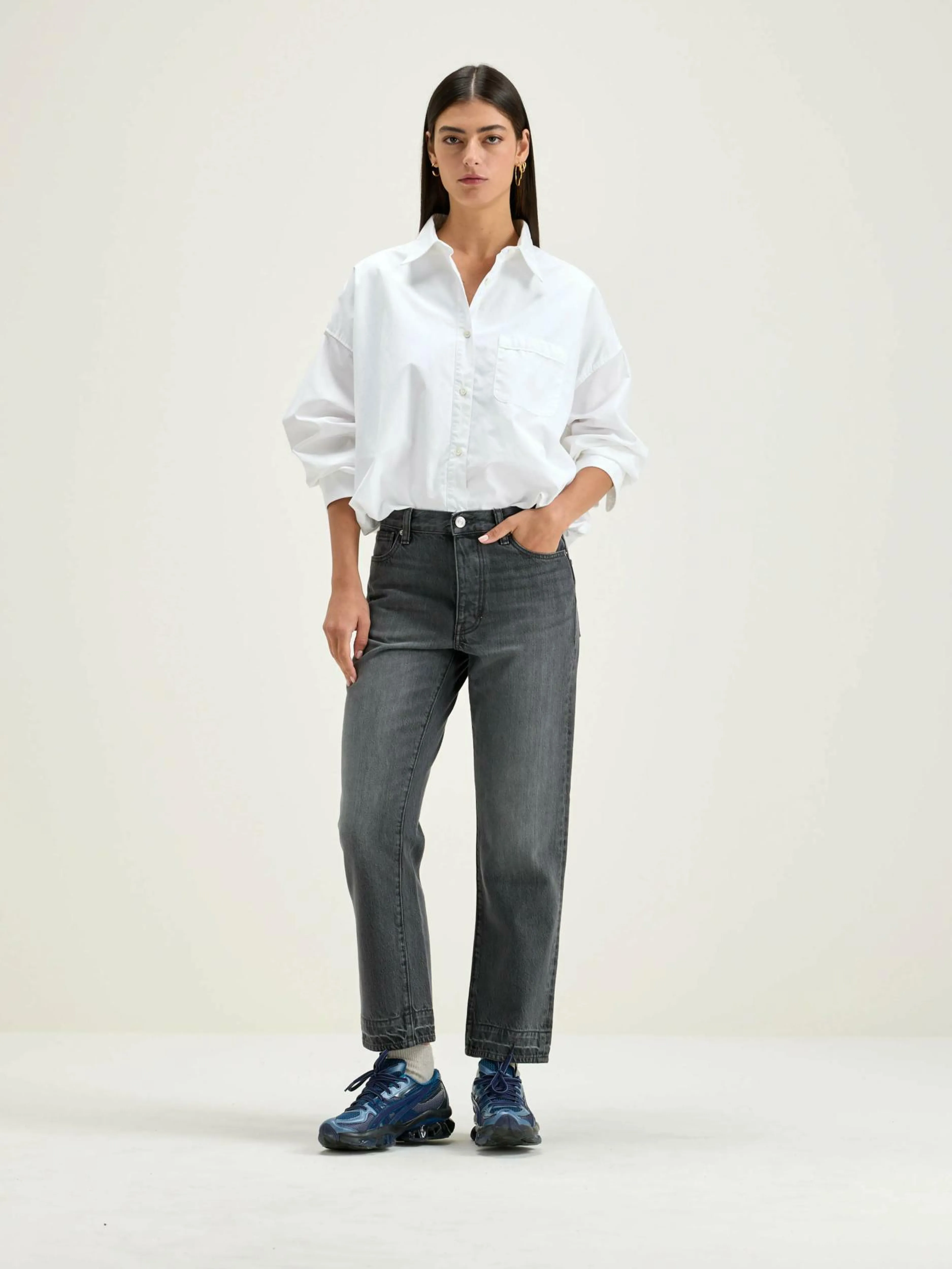 Denim-Bellerose Jean Régulier Popeye Used black