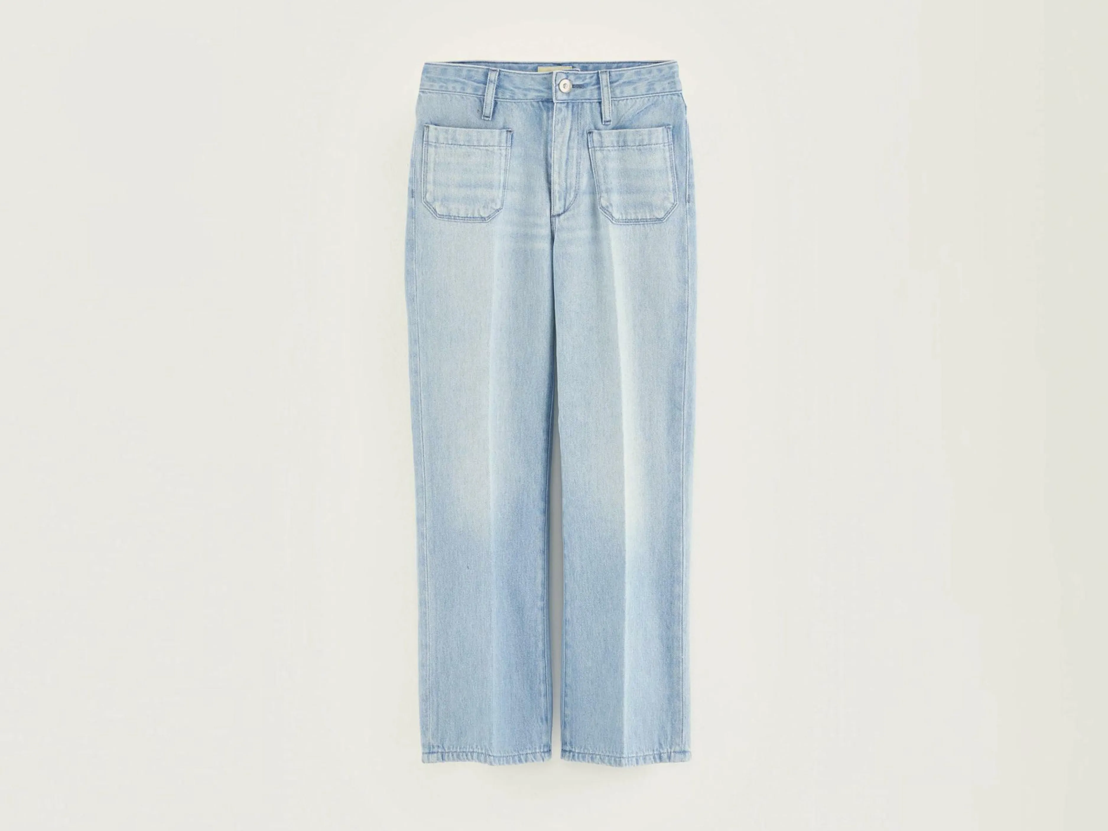 Denim-Bellerose Jean évasé Pepy Light blue stone