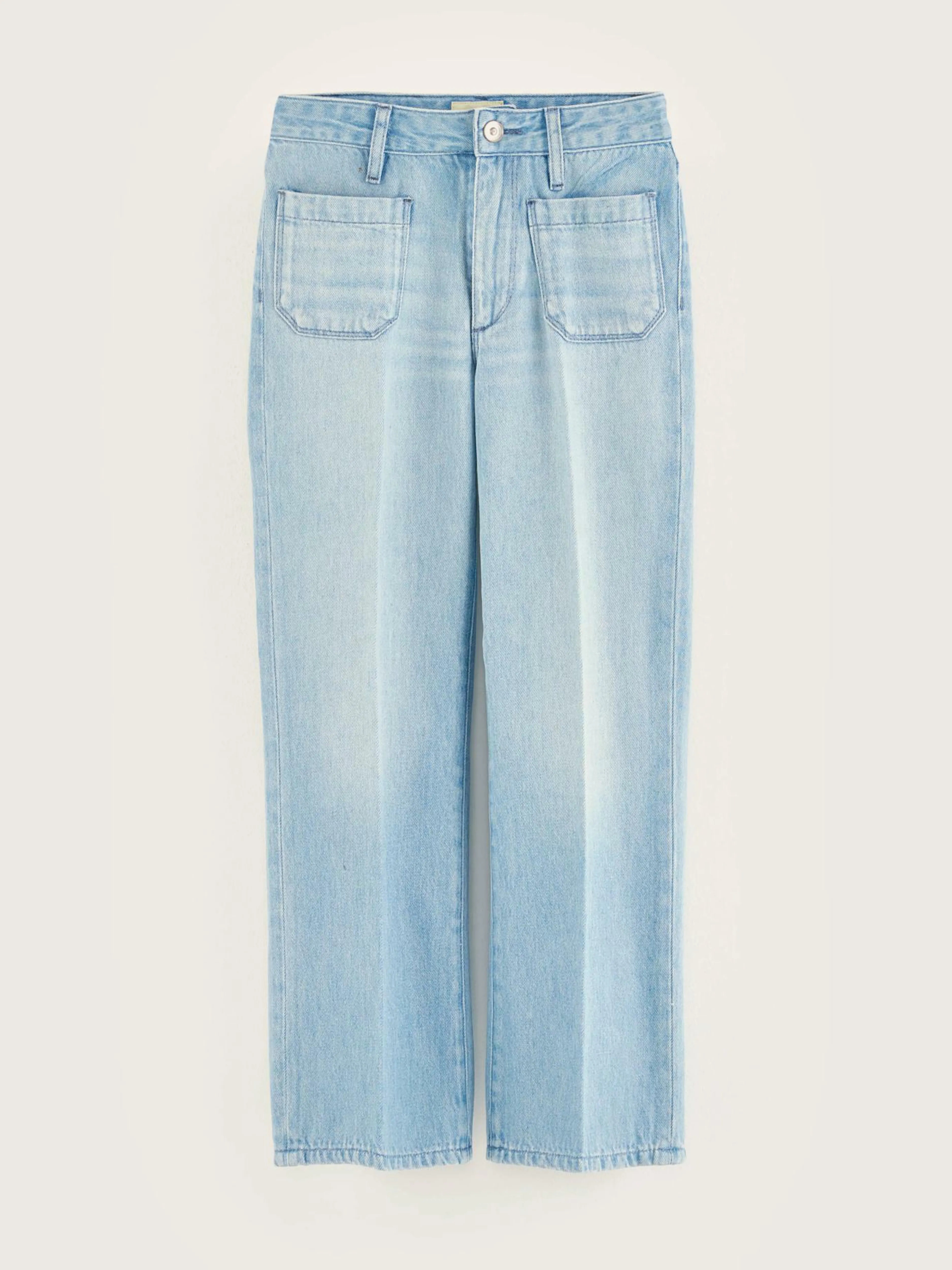 Denim-Bellerose Jean évasé Pepy Light blue stone