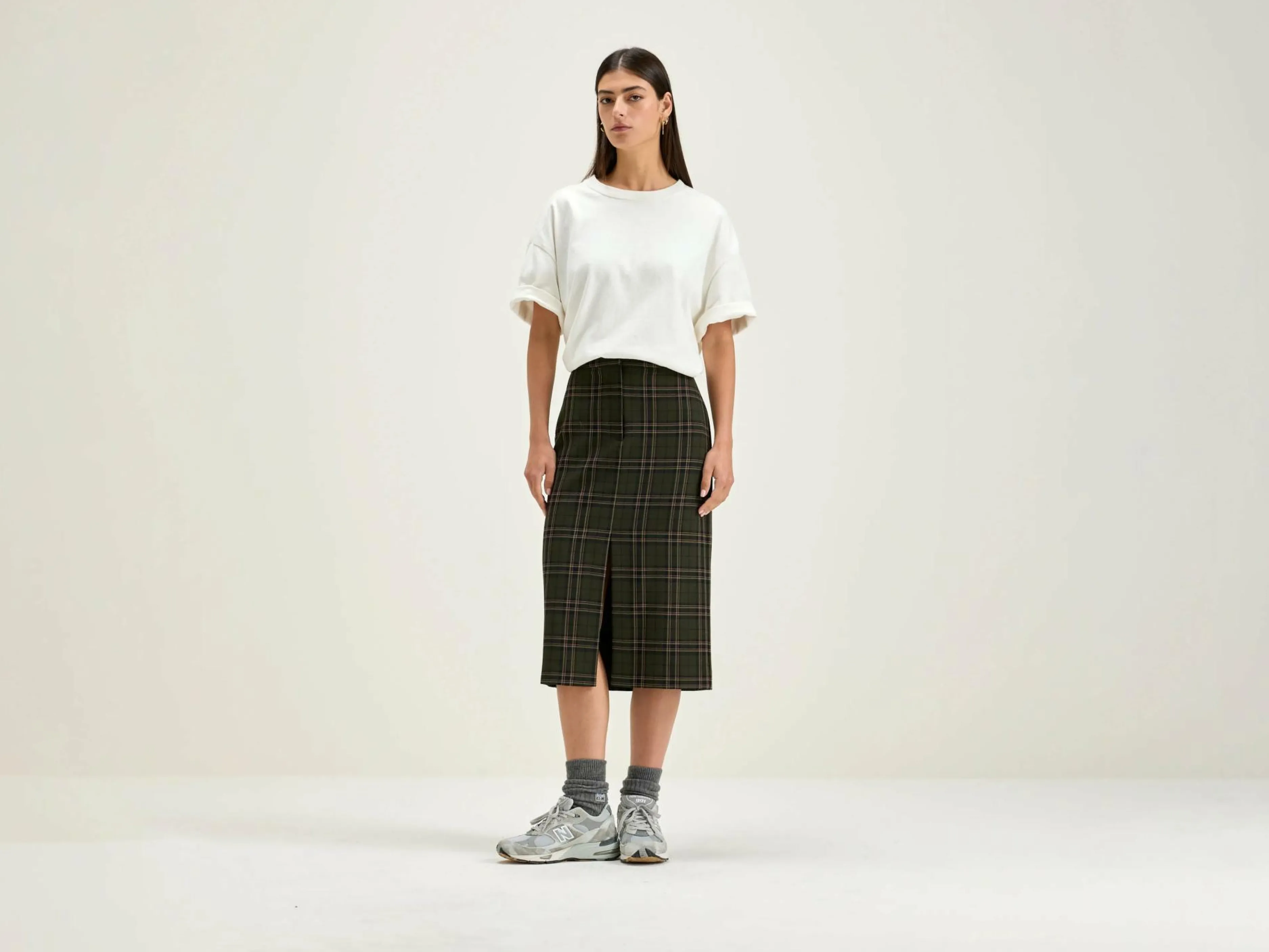 Jupes & Shorts-Bellerose Jupe Crayon Sonia Moss