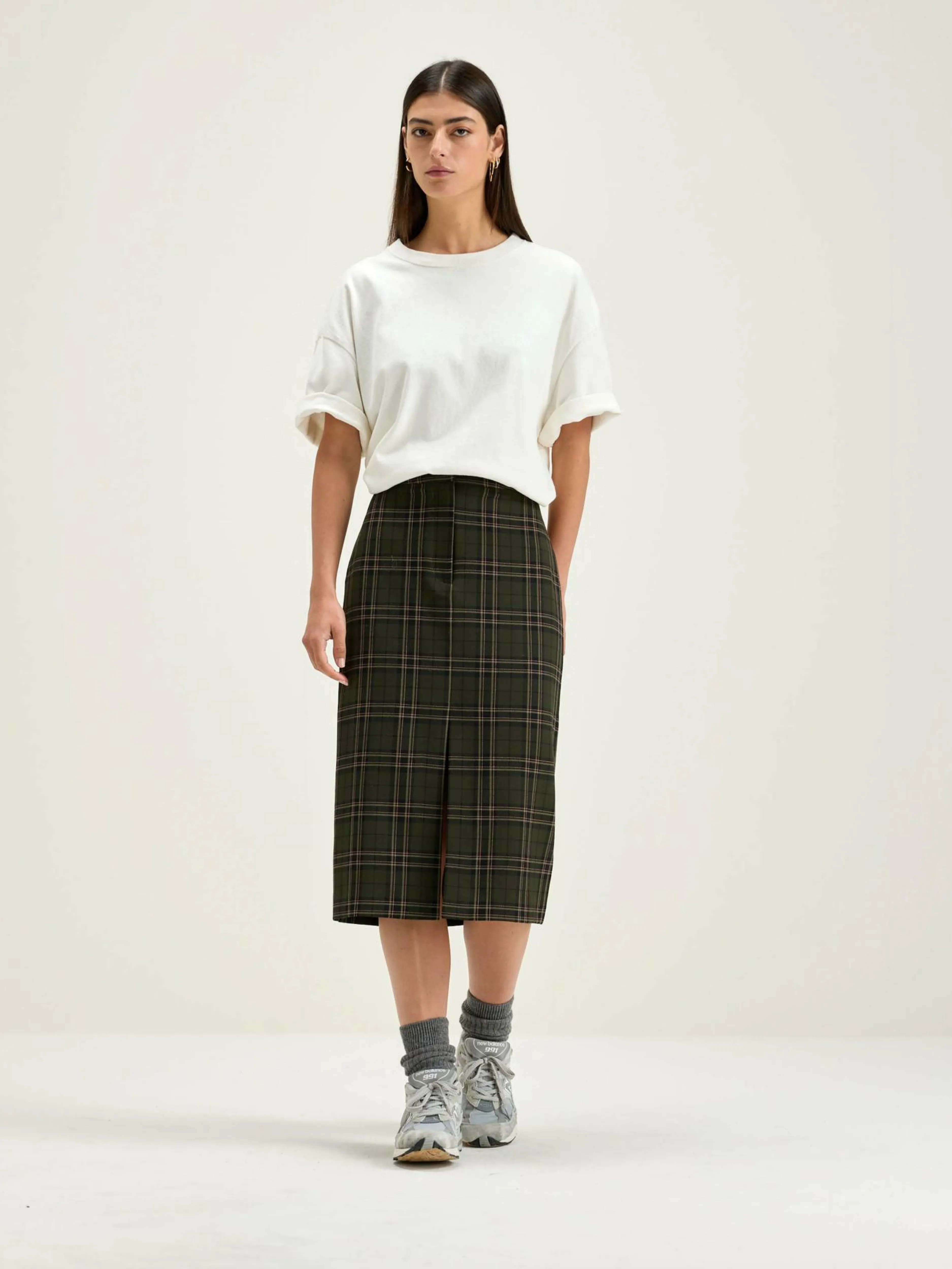 Jupes & Shorts-Bellerose Jupe Crayon Sonia Moss