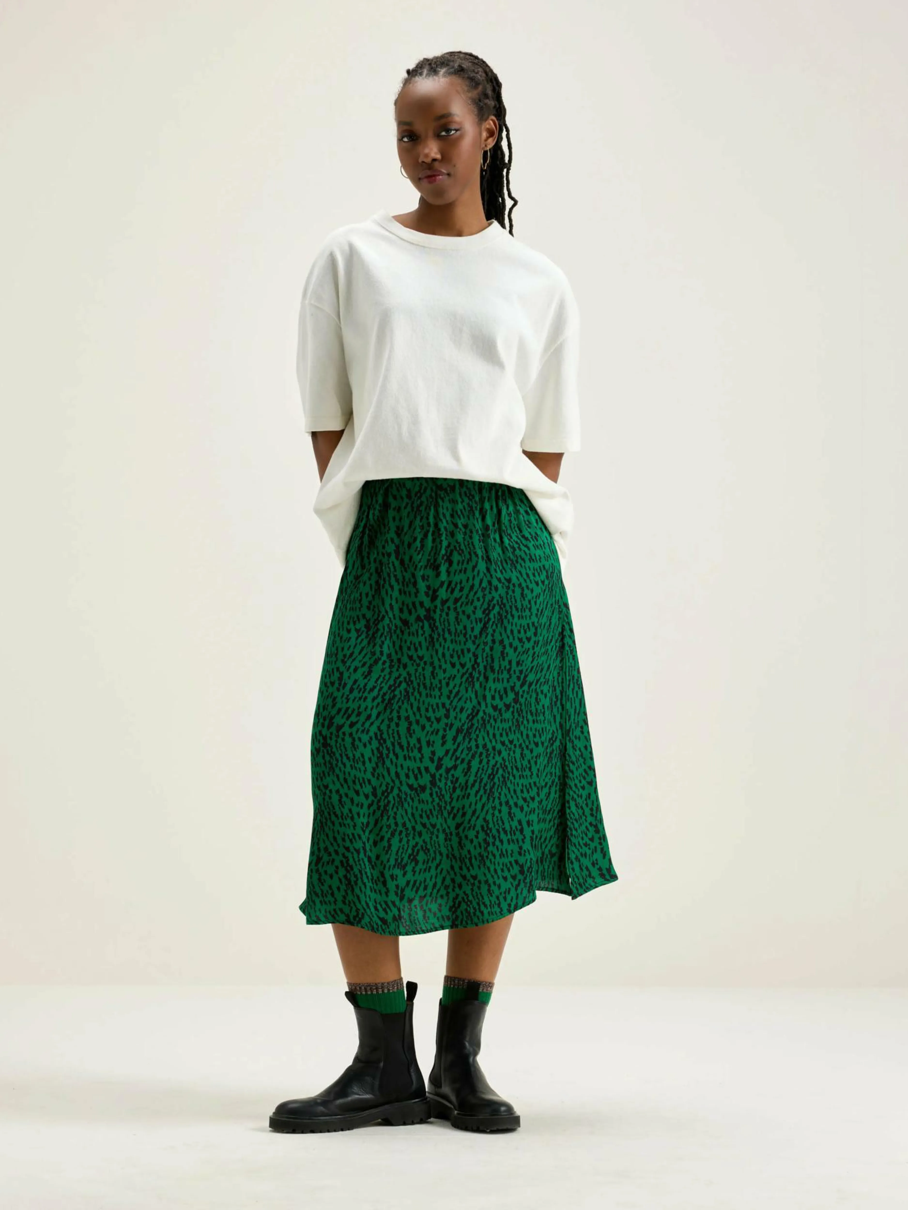 Jupes & Shorts-Bellerose Jupe Midi Taylor
