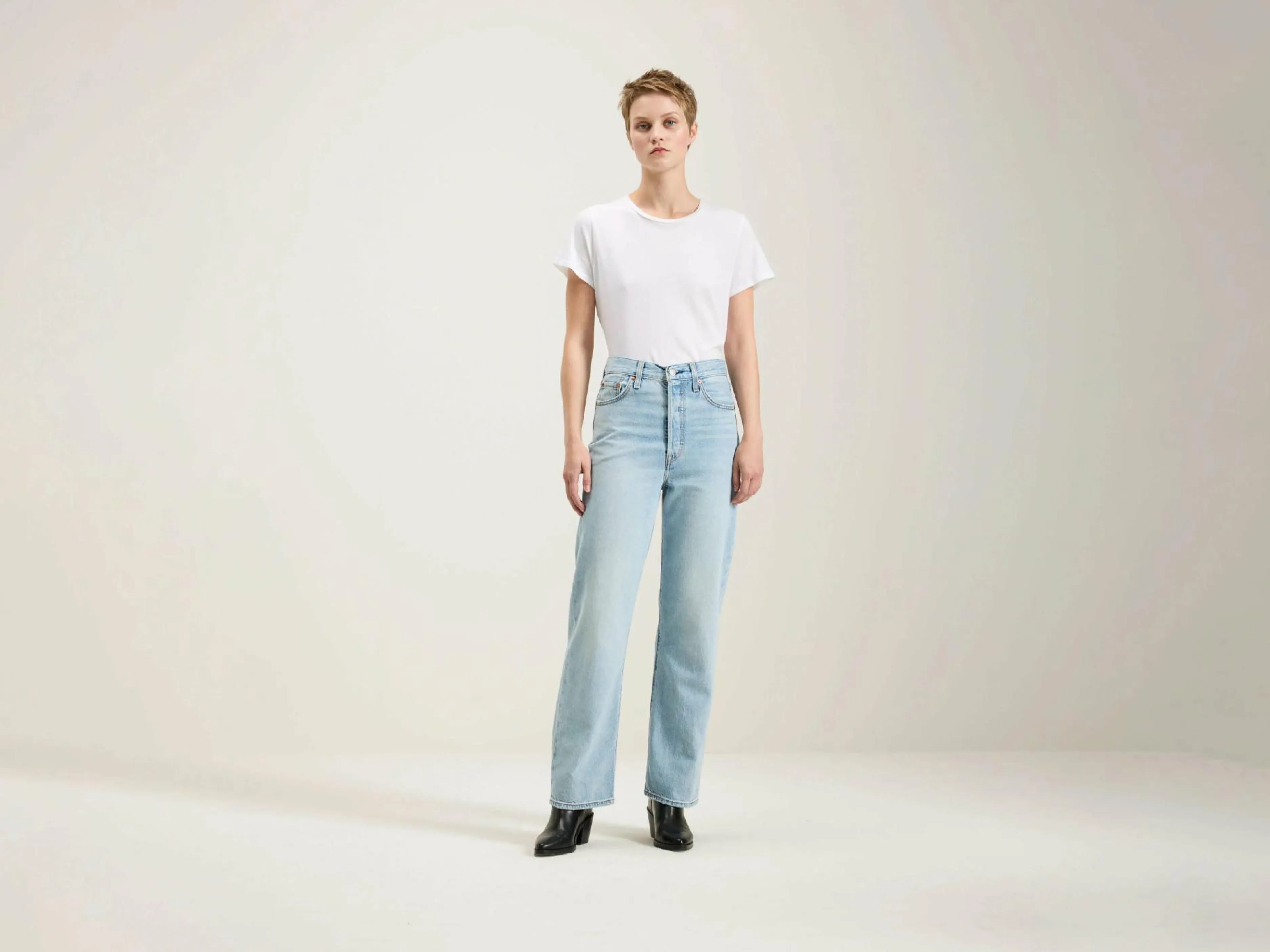 Denim-Levi's® Jean Ribcage Straight Ankle