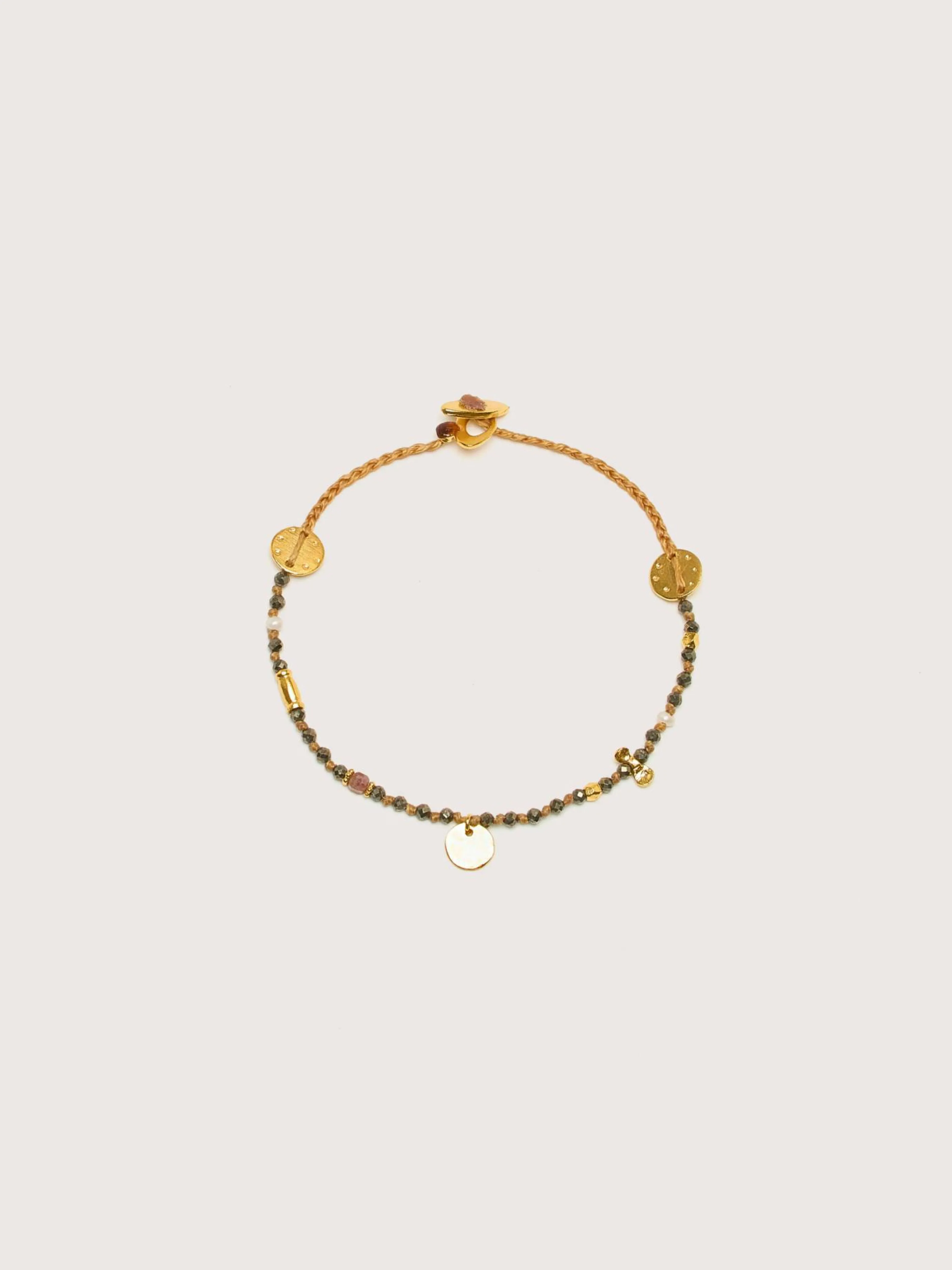 Bijoux-Mary gaitaini MARY GAITANI Bracelet En Pyrite