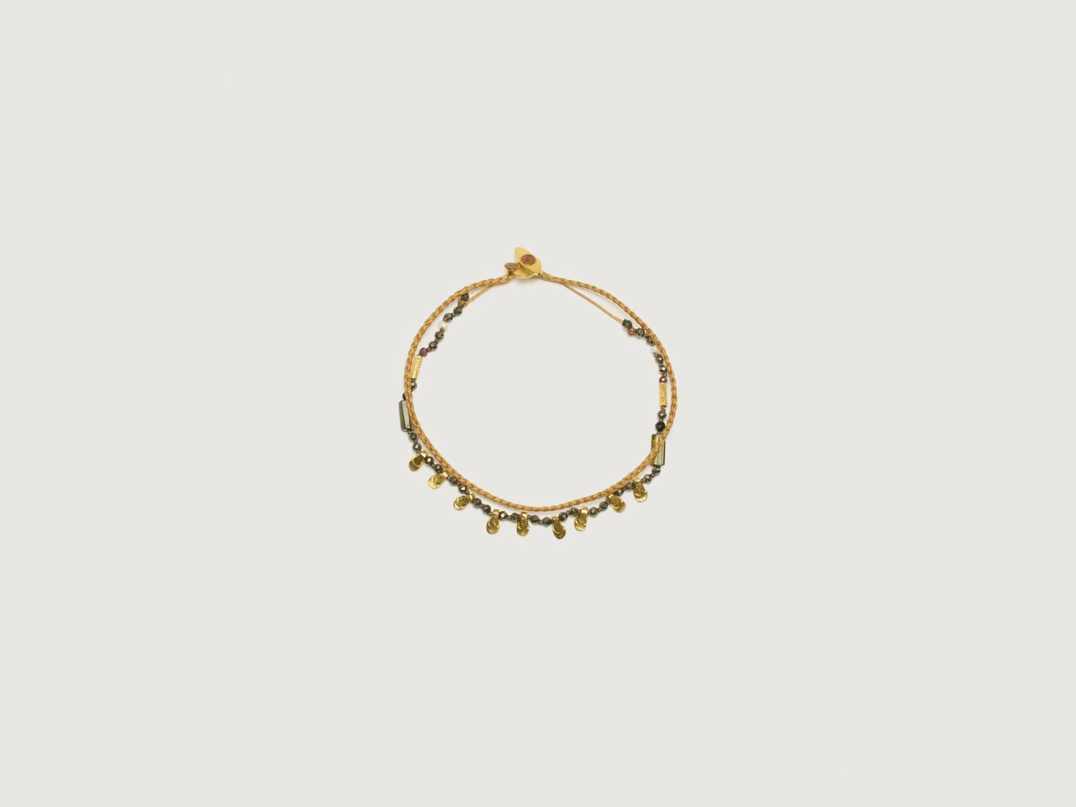 Bijoux-Mary gaitaini MARY GAITANI Bracelet En Pyrite Noire