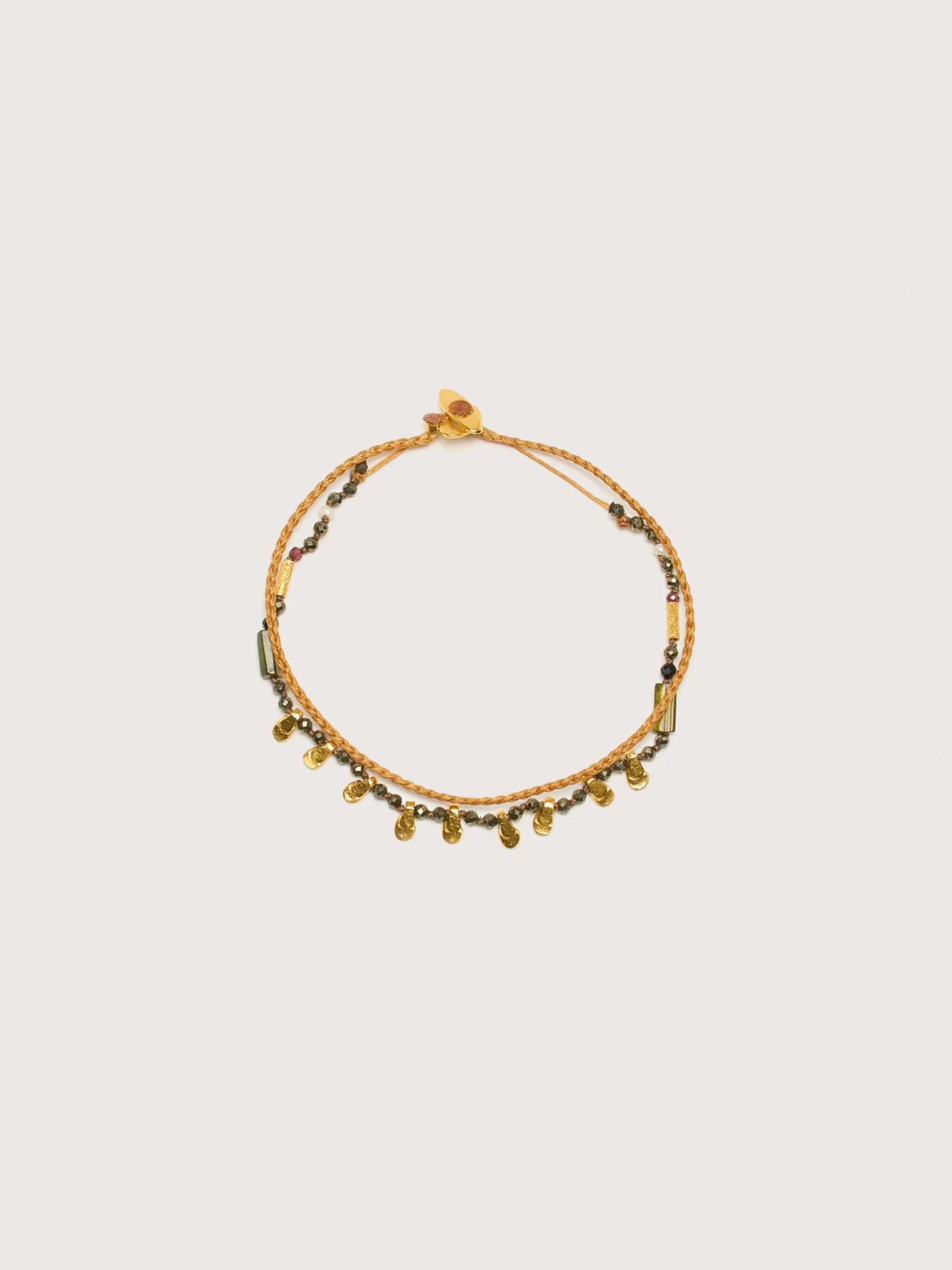 Bijoux-Mary gaitaini MARY GAITANI Bracelet En Pyrite Noire