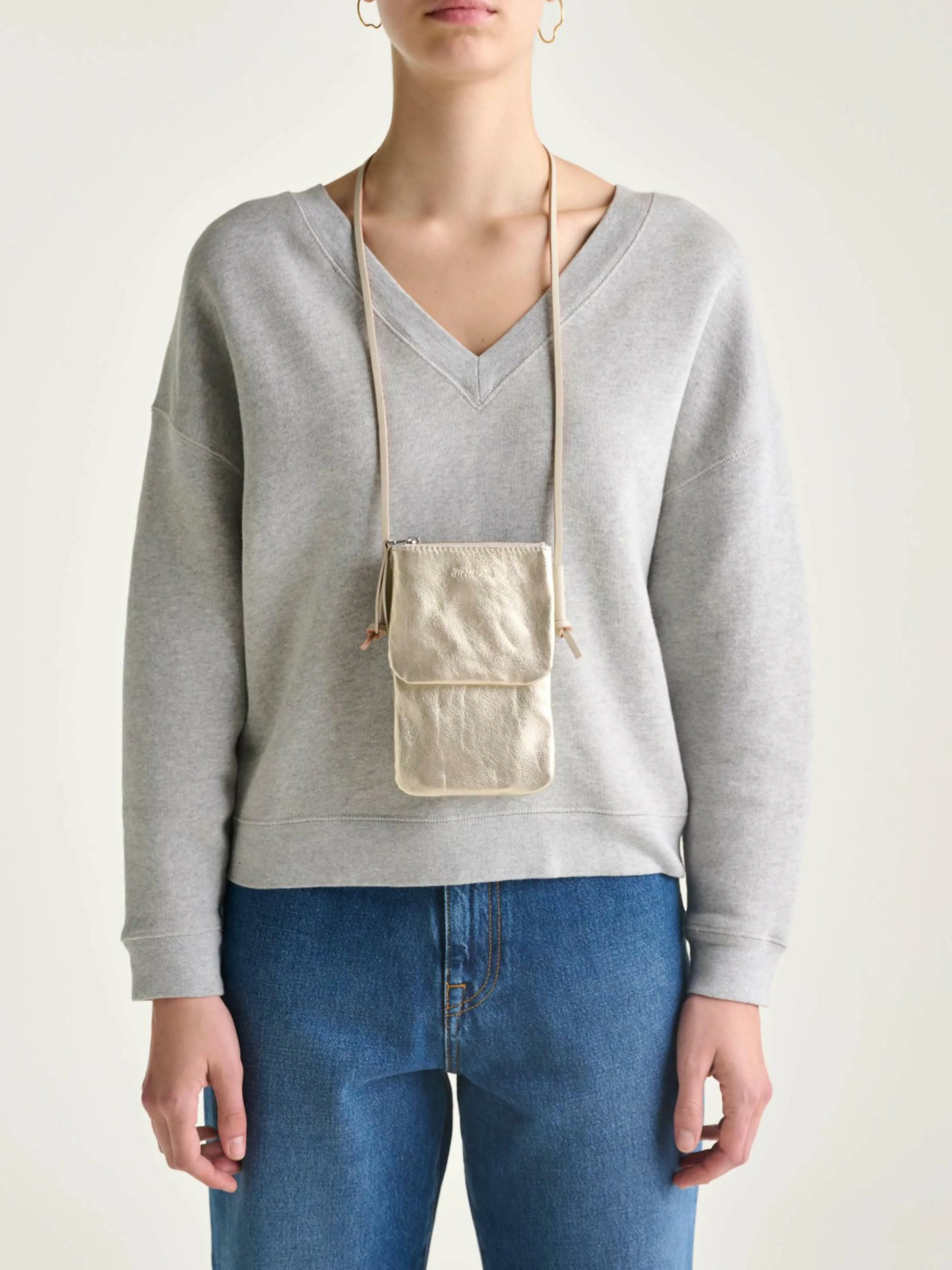 Petites Maroquineries | Sacs-Bellerose Mini Sac Sidt Smoke grey