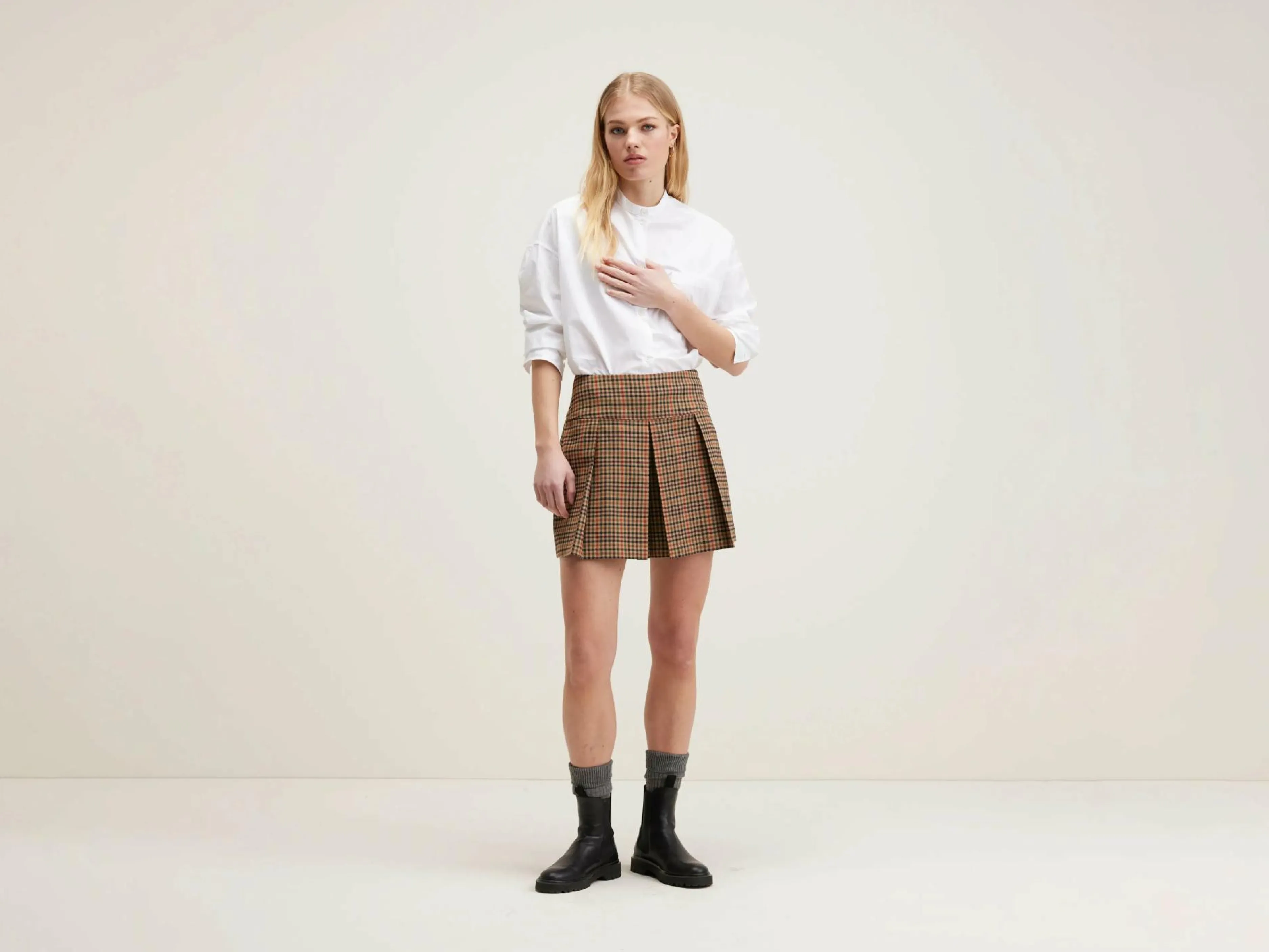 Jupes & Shorts-Bellerose Mini Skort Tulsi