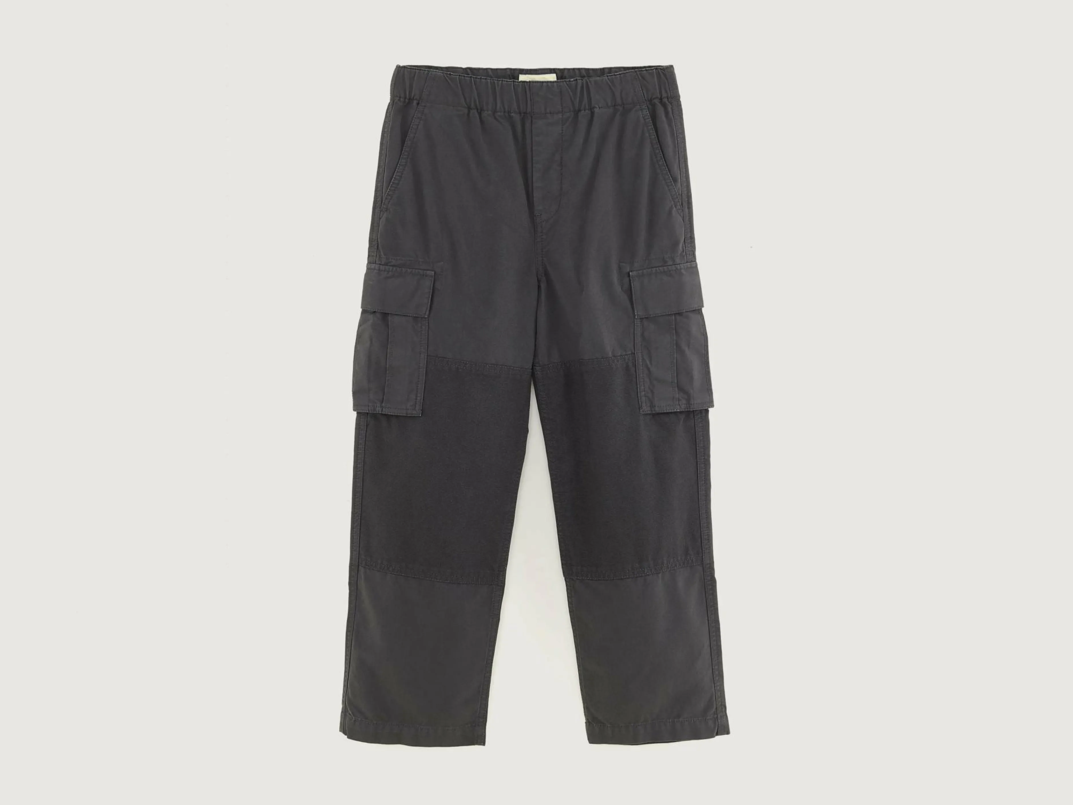 Pantalons-Bellerose Pantalon Cargo Pazy Black sand