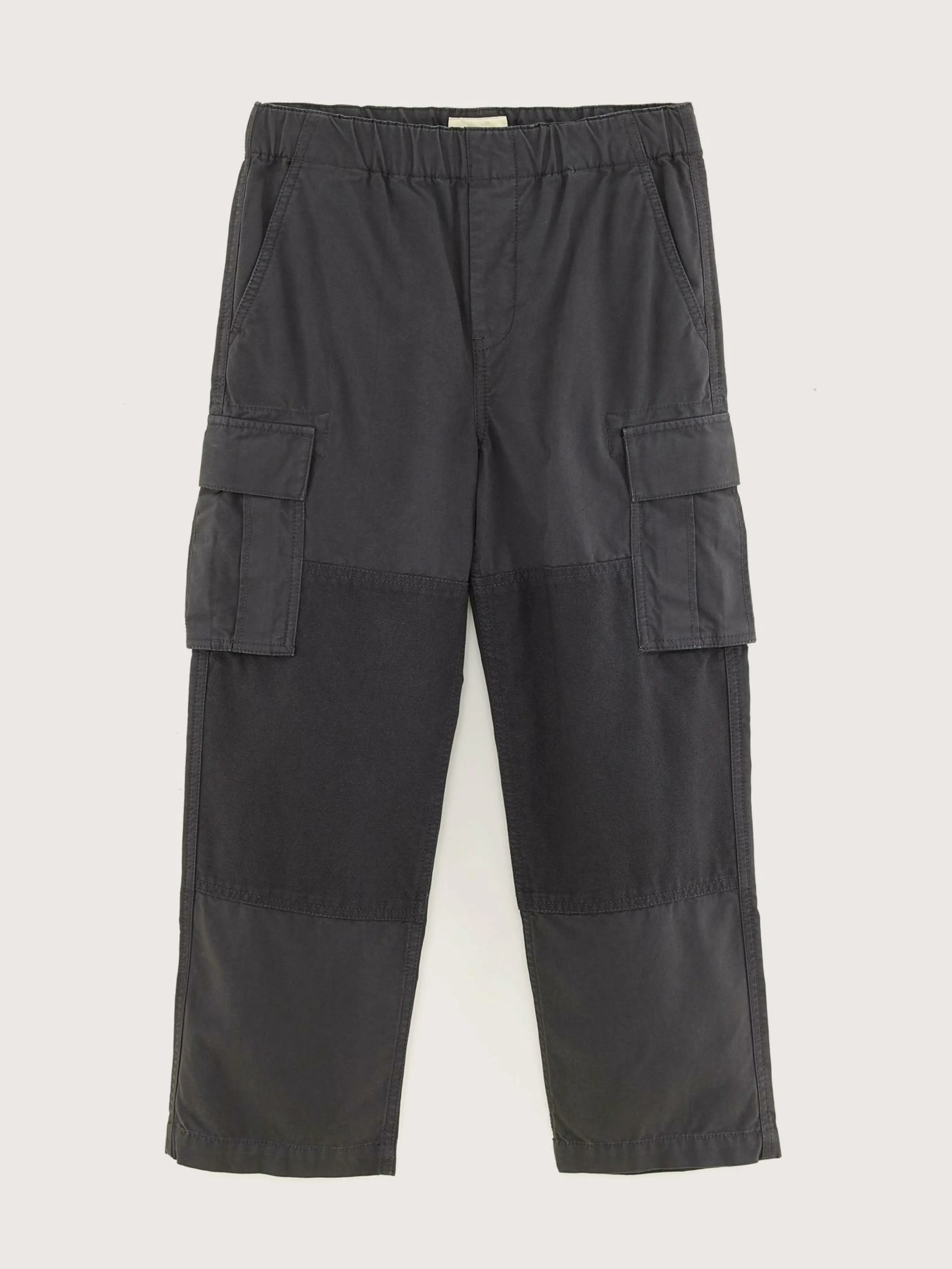 Pantalons-Bellerose Pantalon Cargo Pazy Black sand