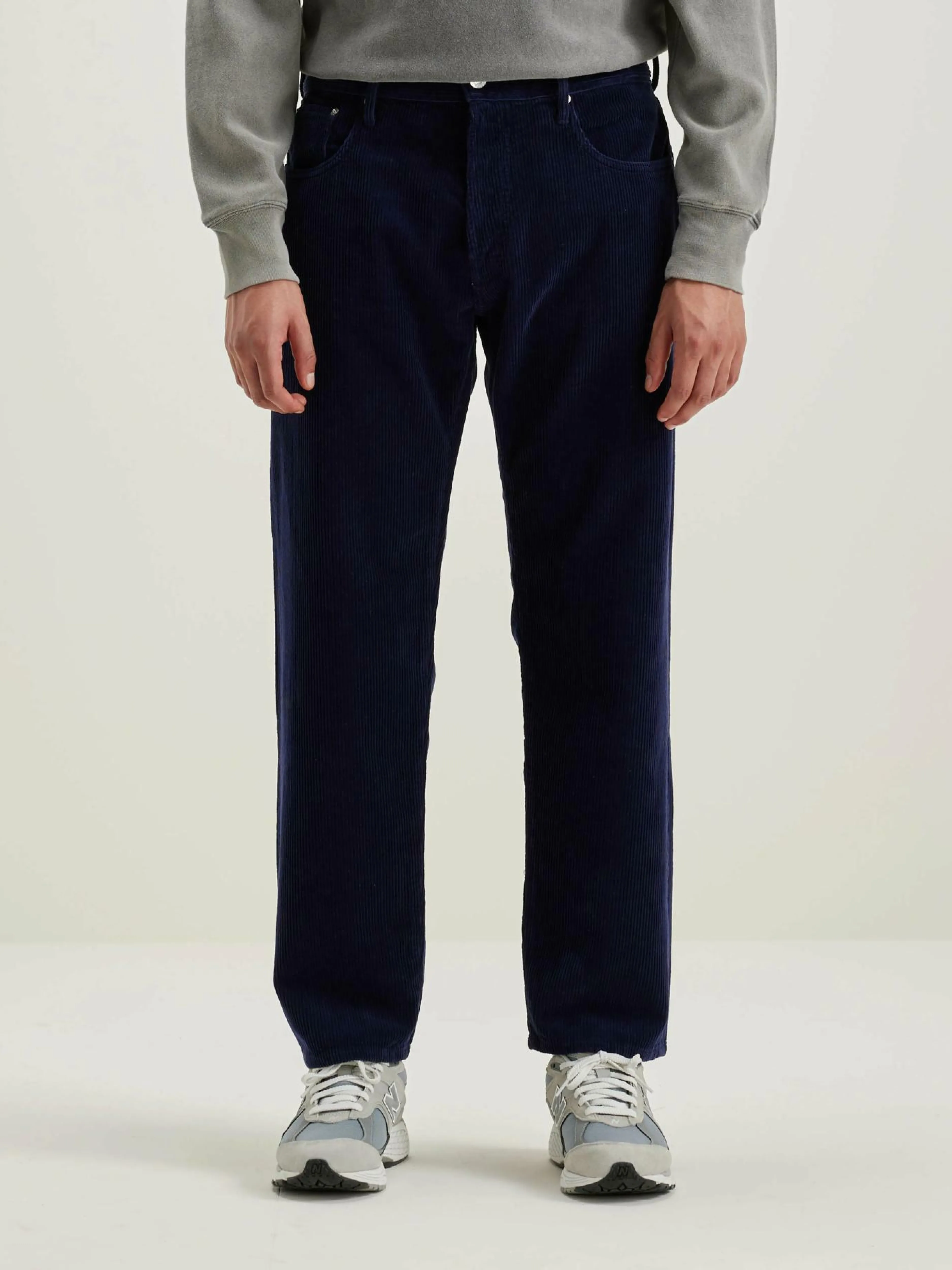 Pantalons-Bellerose Pantalon Dad-style Percy Ink