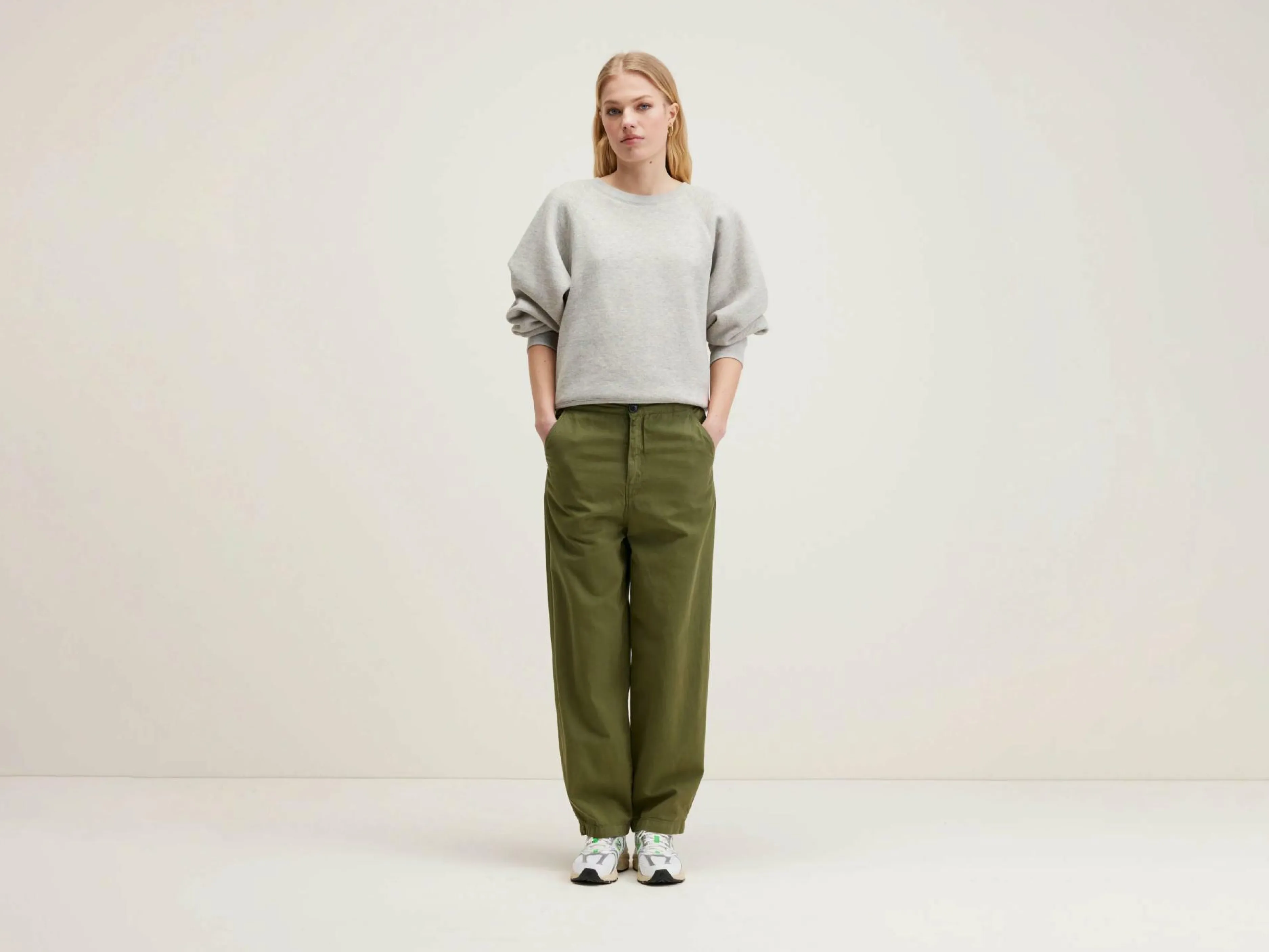 Pantalons-Bellerose Pantalon Décontracté Pasop Army