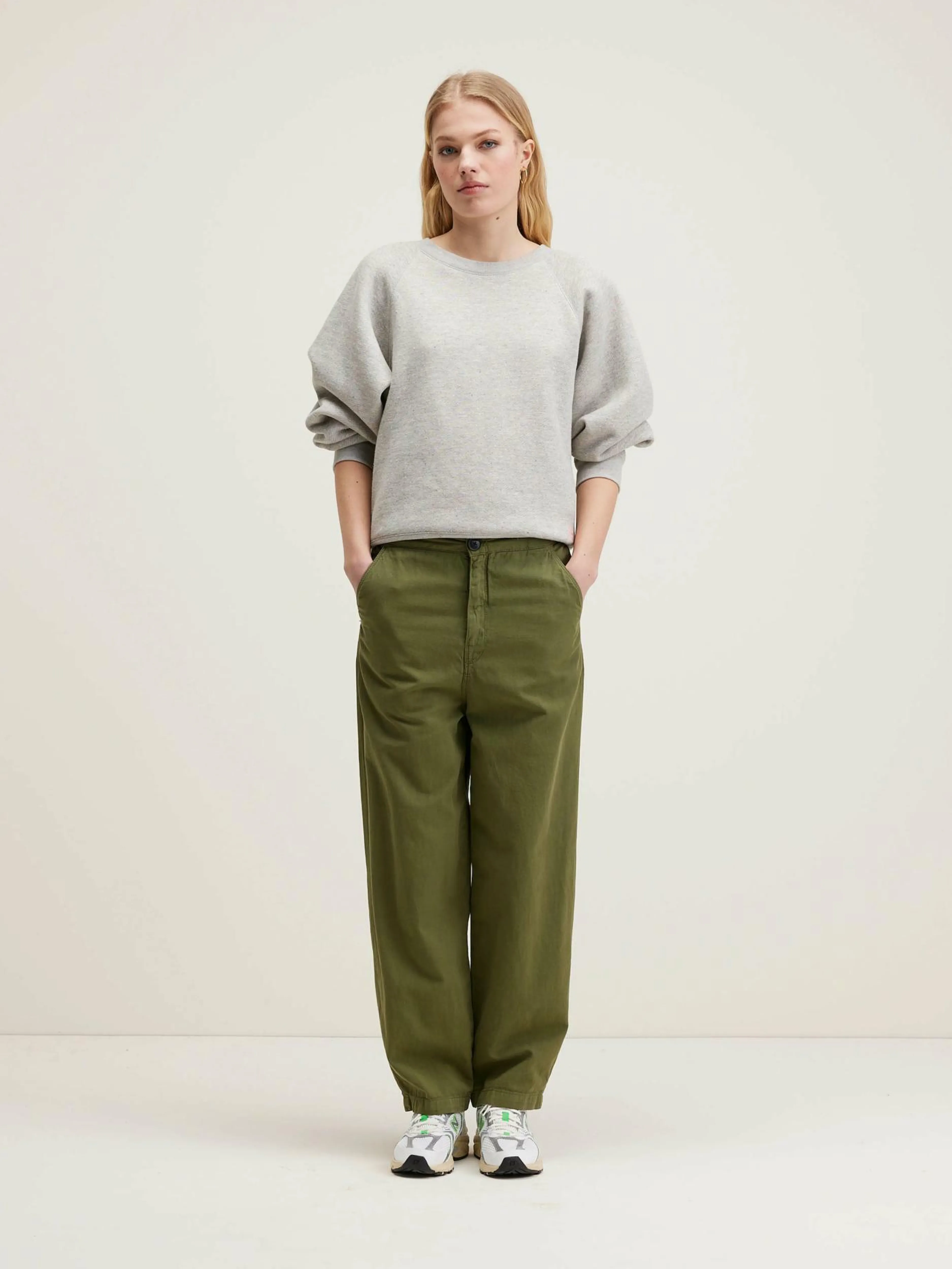 Pantalons-Bellerose Pantalon Décontracté Pasop Army