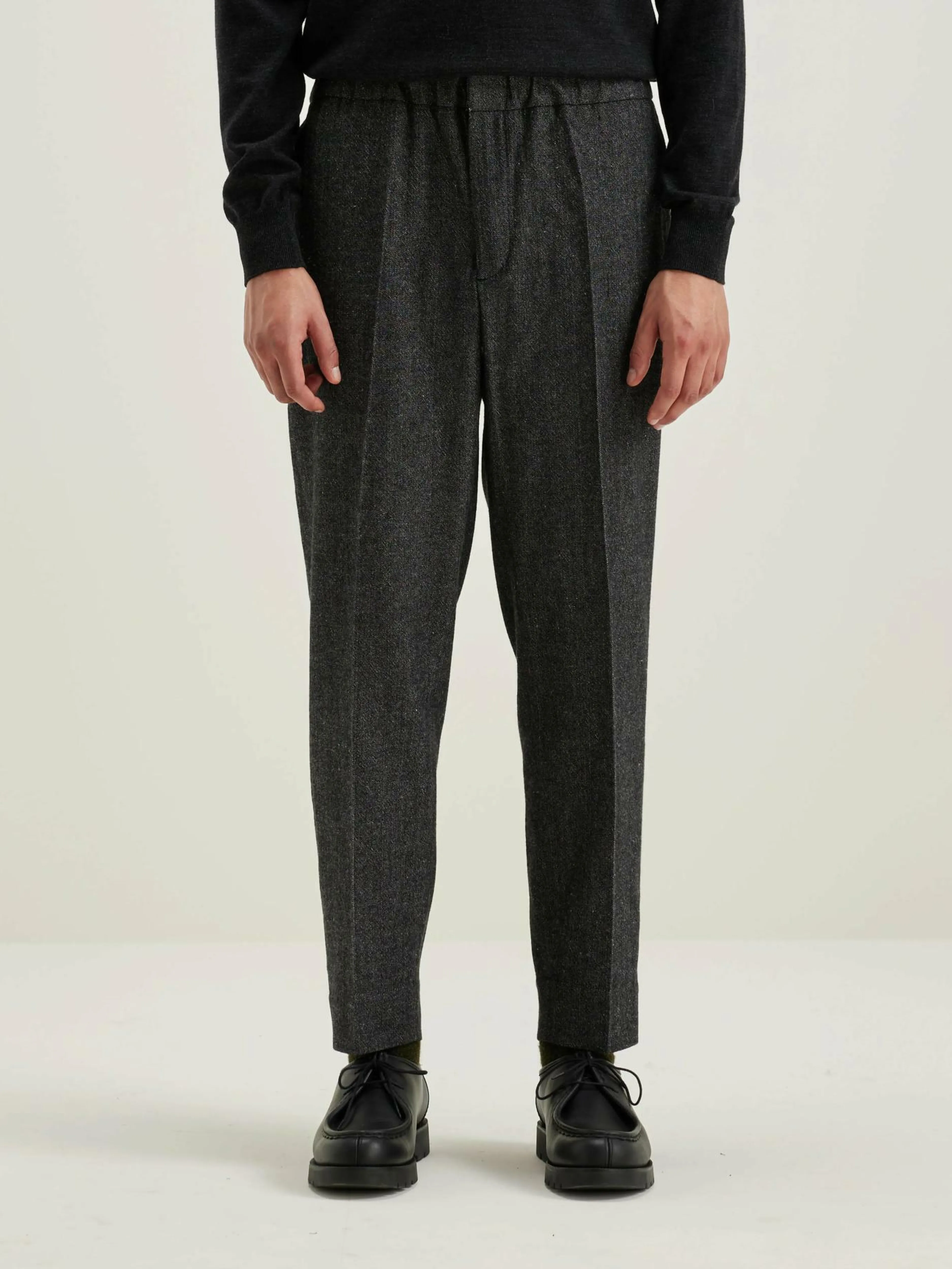 Pantalons-Bellerose Pantalon Décontracté Stanford Acier