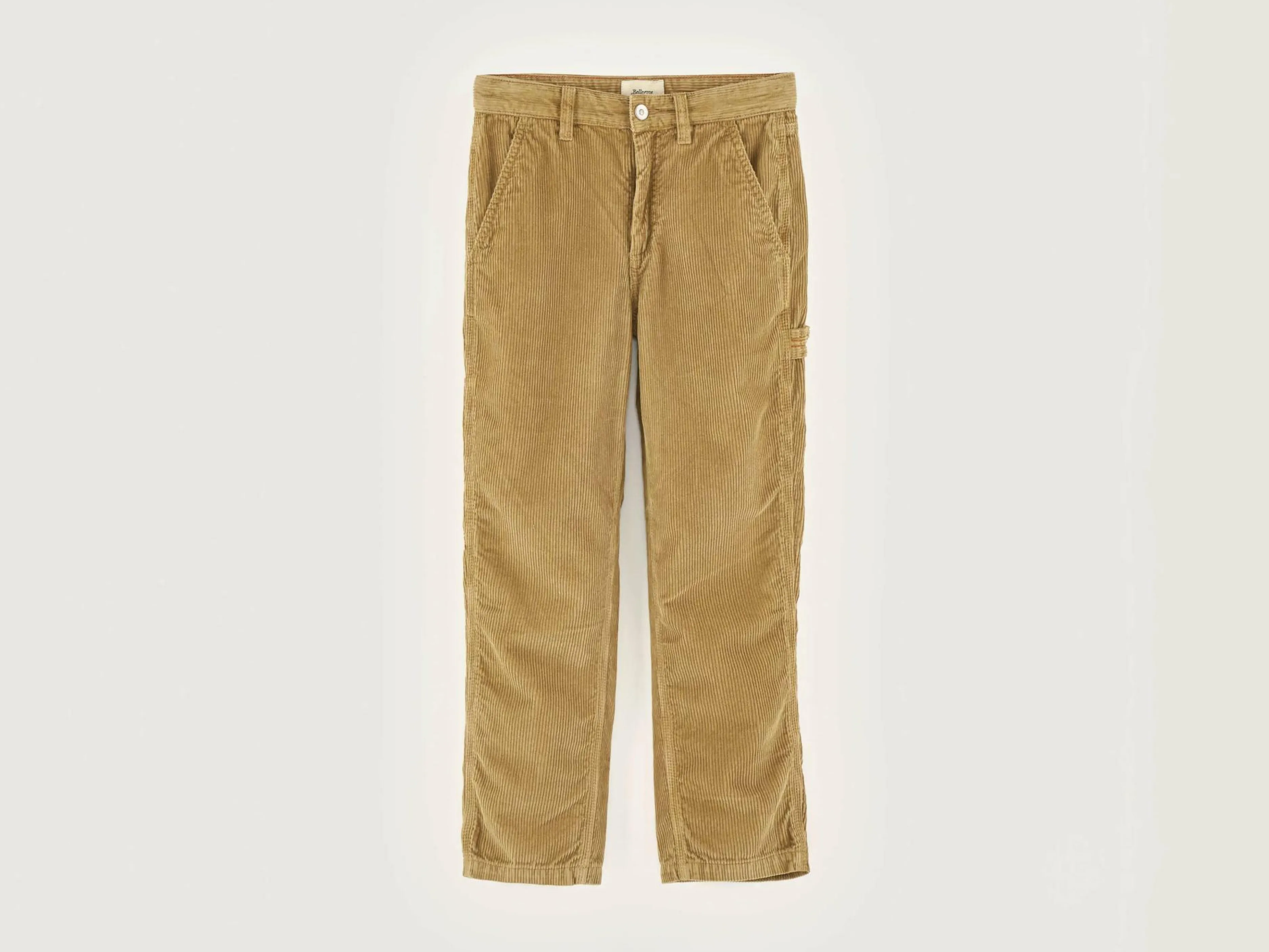 Pantalons-Bellerose Pantalon Droit Painter Biscotti