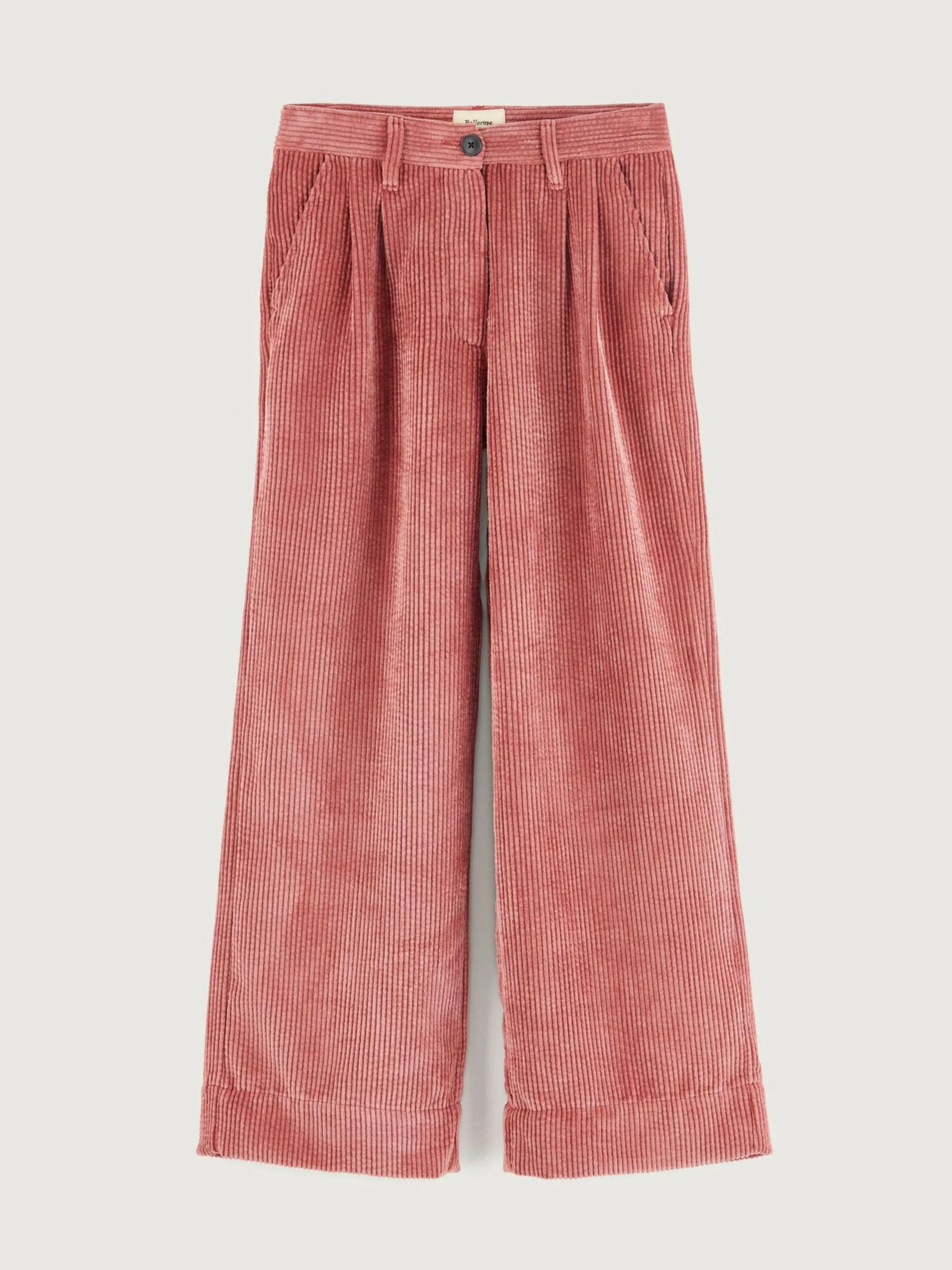 Pantalons-Bellerose Pantalon En Velours Katie Lychee