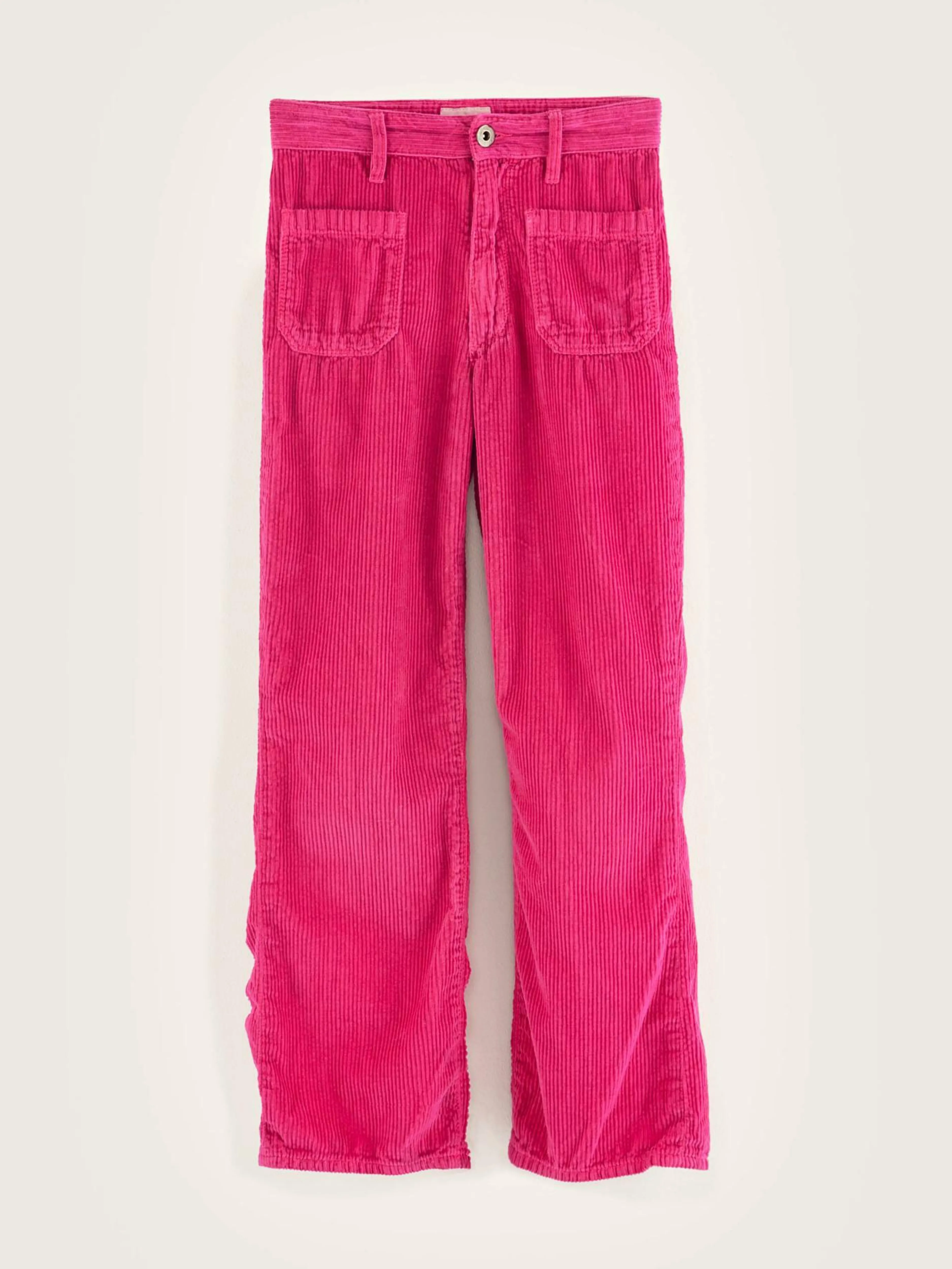 Pantalons-Bellerose Pantalon En Velours Pepy Fushia