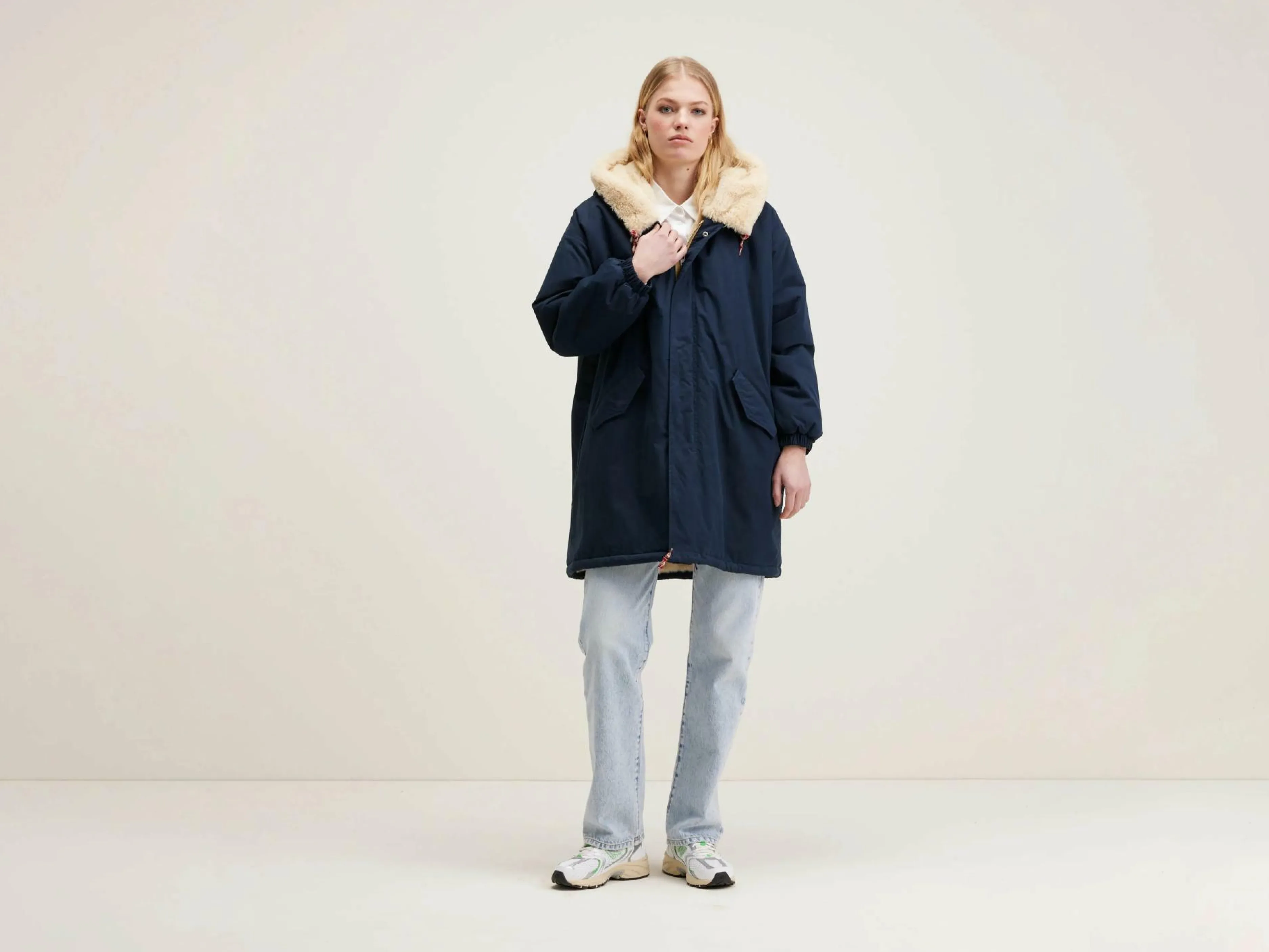 Manteaux & Vestes-Bellerose Parka à Capuche Laos America