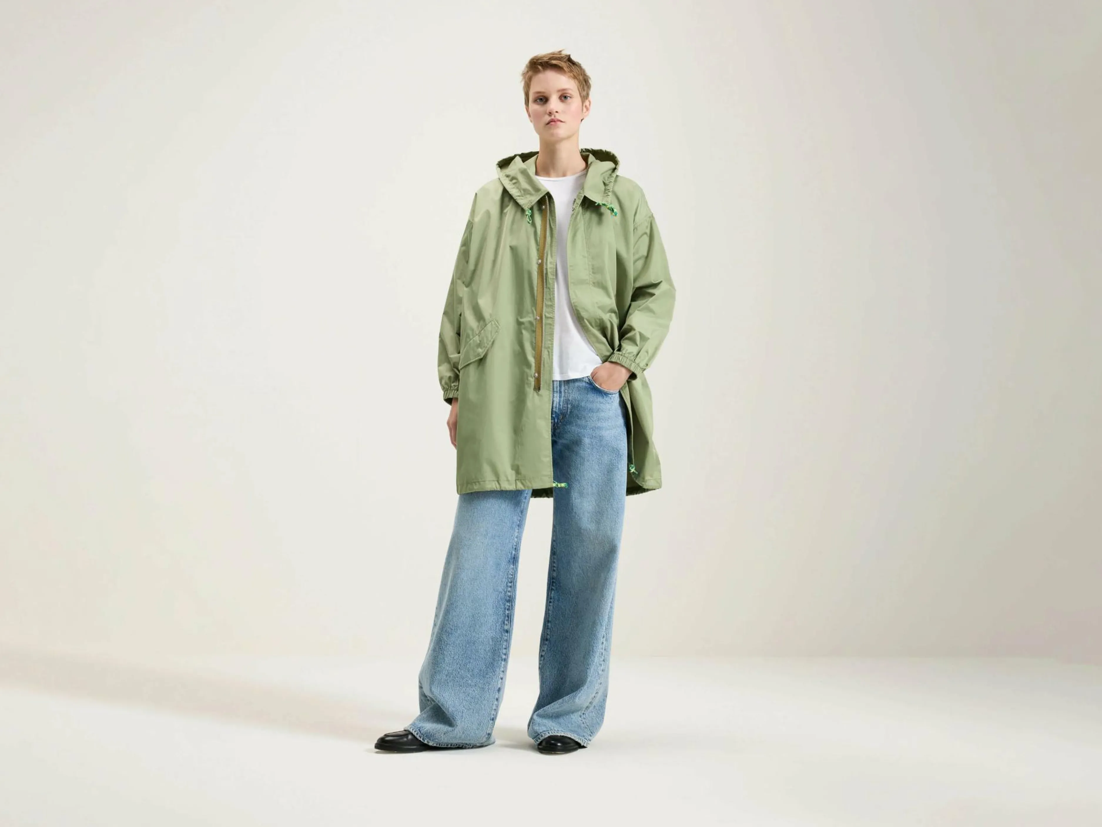 Manteaux & Vestes-Bellerose Parka à Capuche Laos Thym