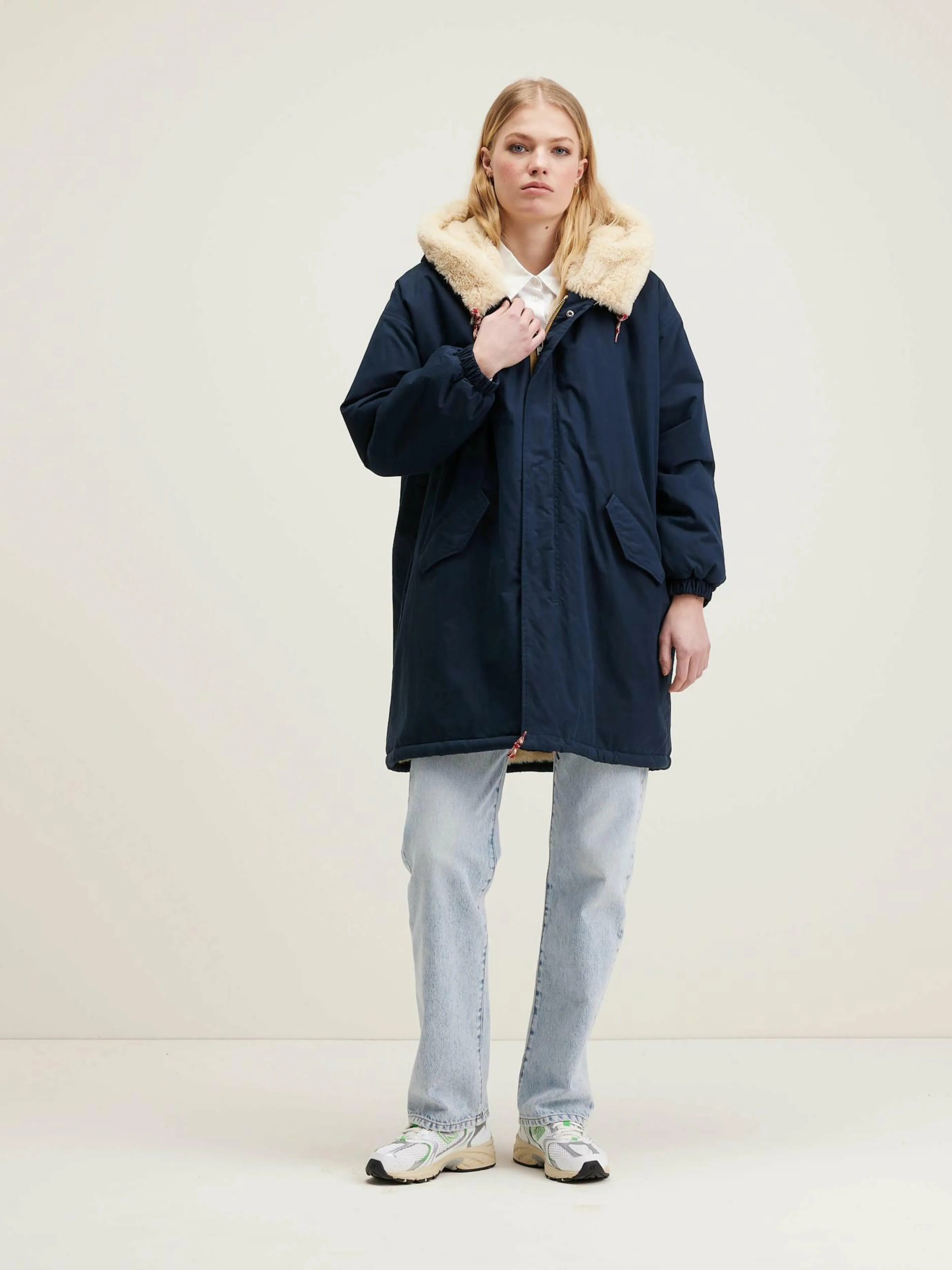 Manteaux & Vestes-Bellerose Parka à Capuche Laos America