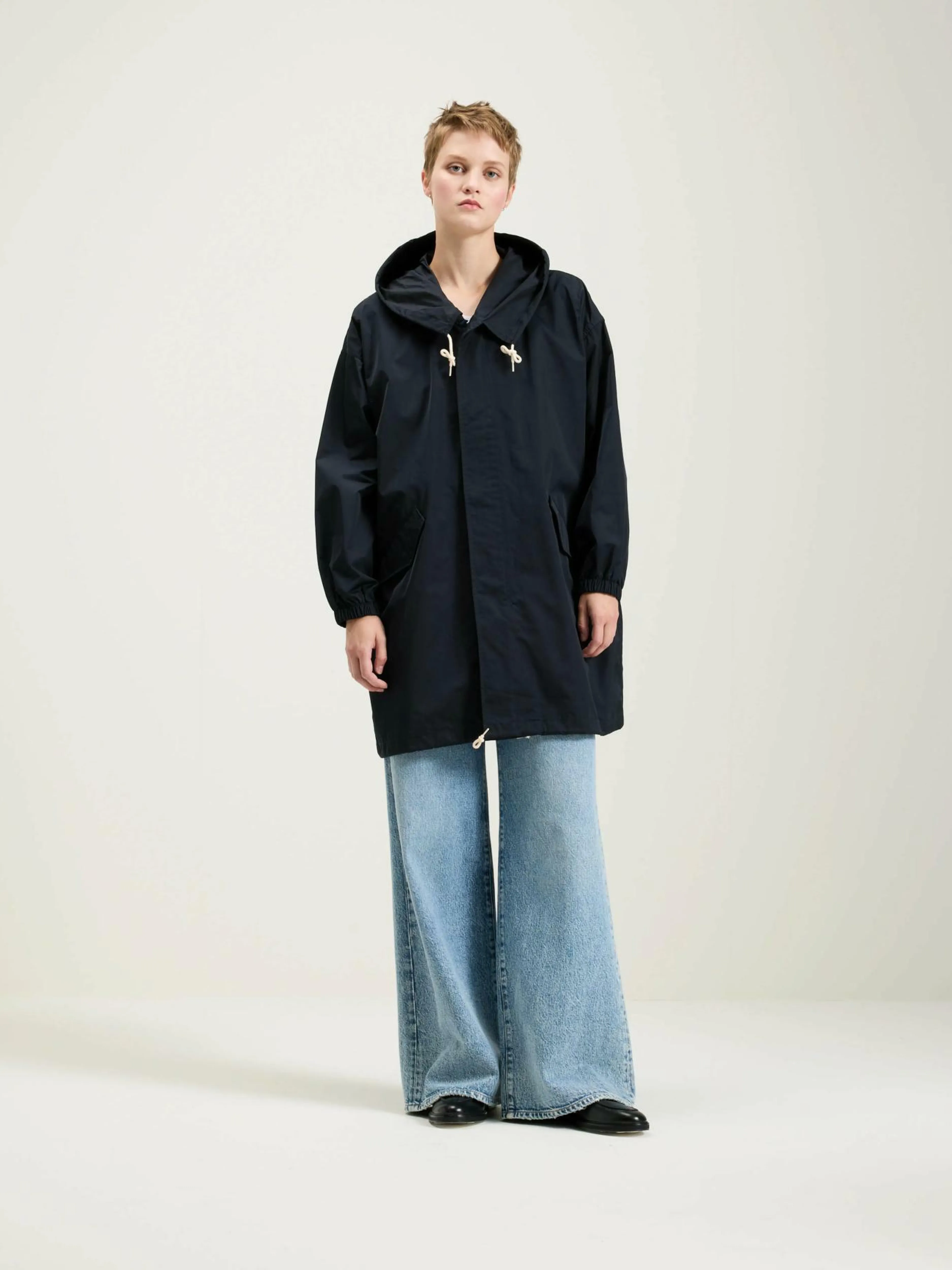 Manteaux & Vestes-Bellerose Parka à Capuche Laos Navy