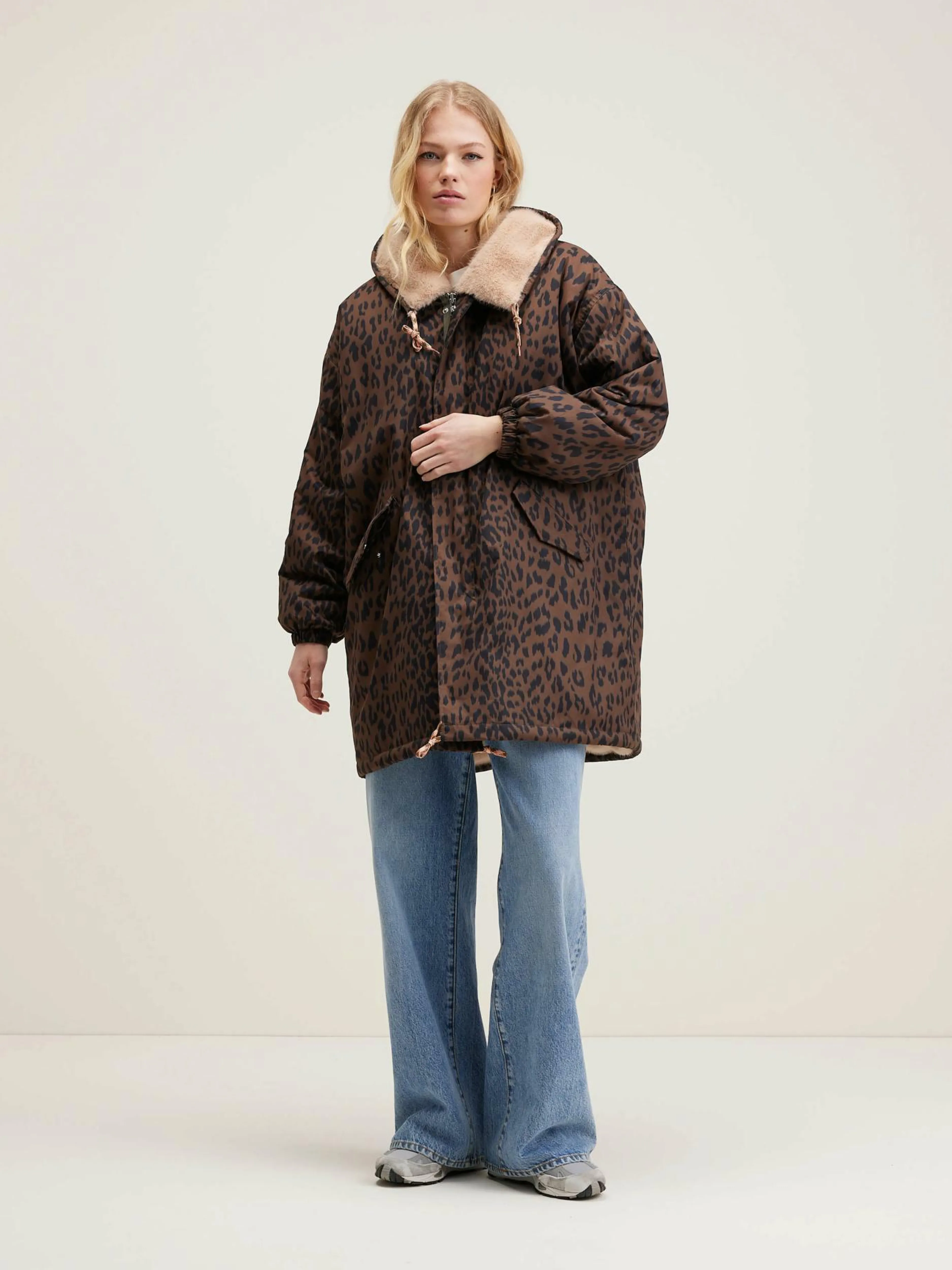 Manteaux & Vestes-Bellerose Parka à Capuche Laos Coffee