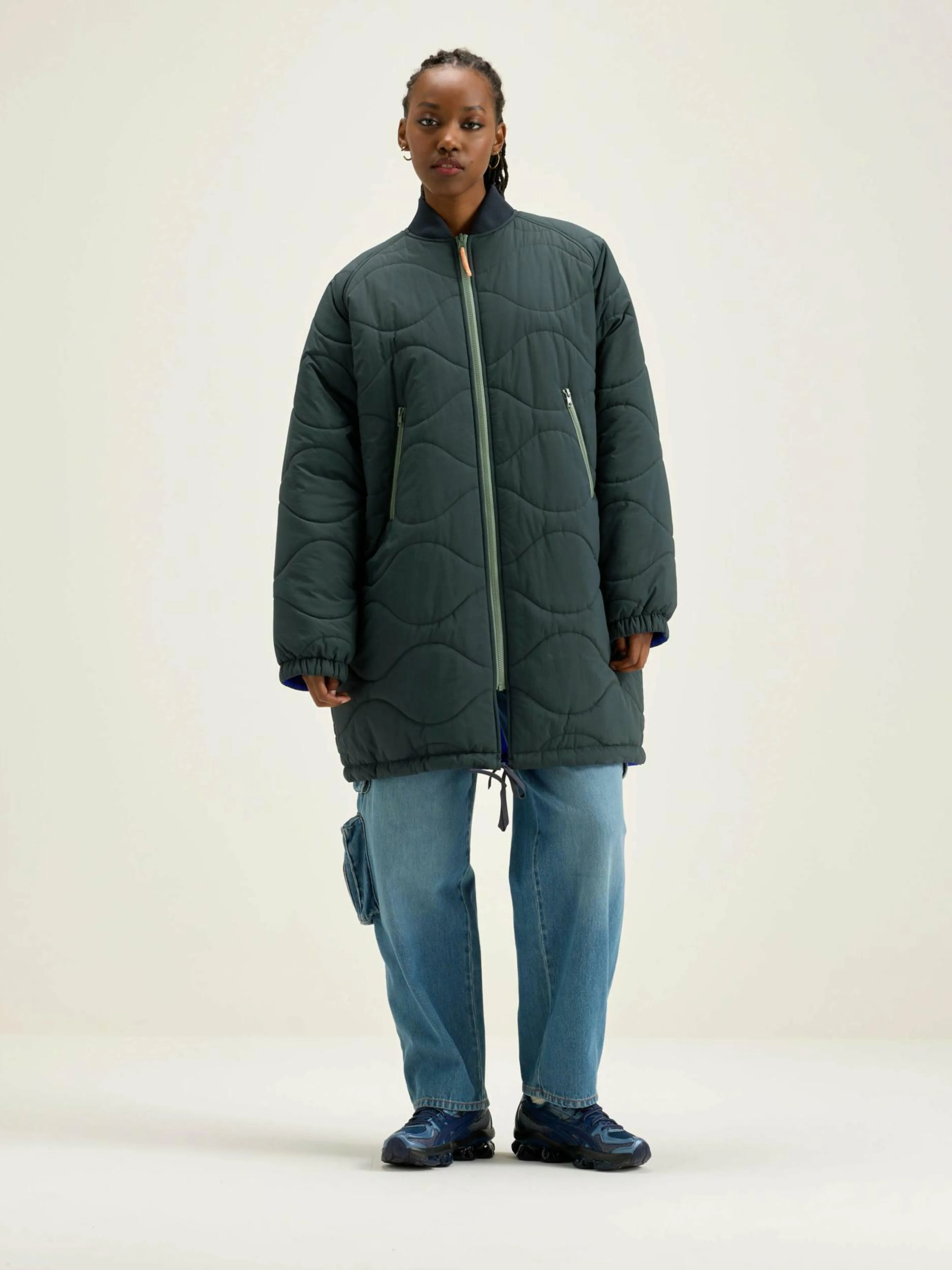 Manteaux & Vestes-Bellerose Parka Helse Acier