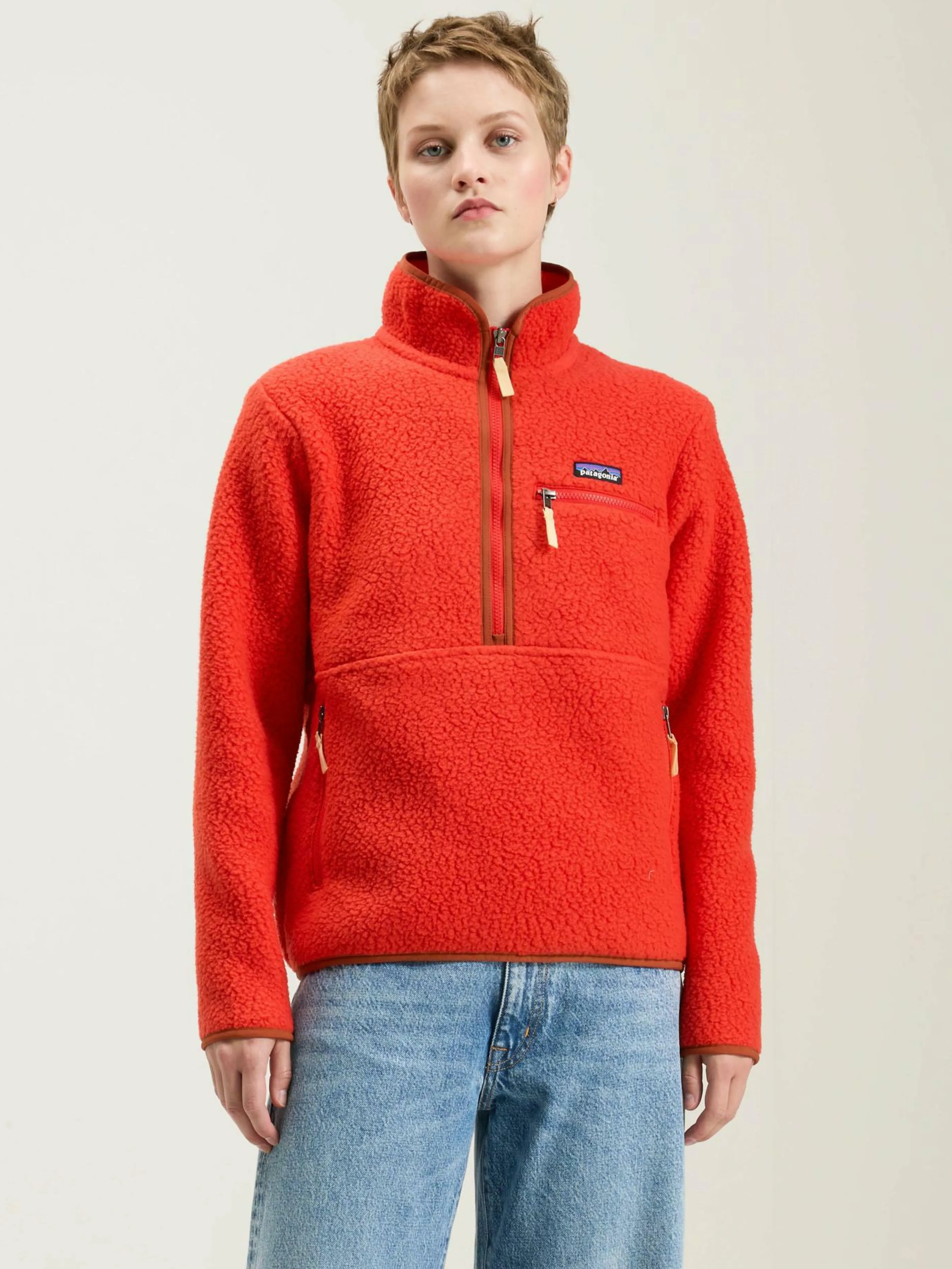 Manteaux & Vestes-Patagonia Polaire Retro Pile Marsupial Pour Femmes