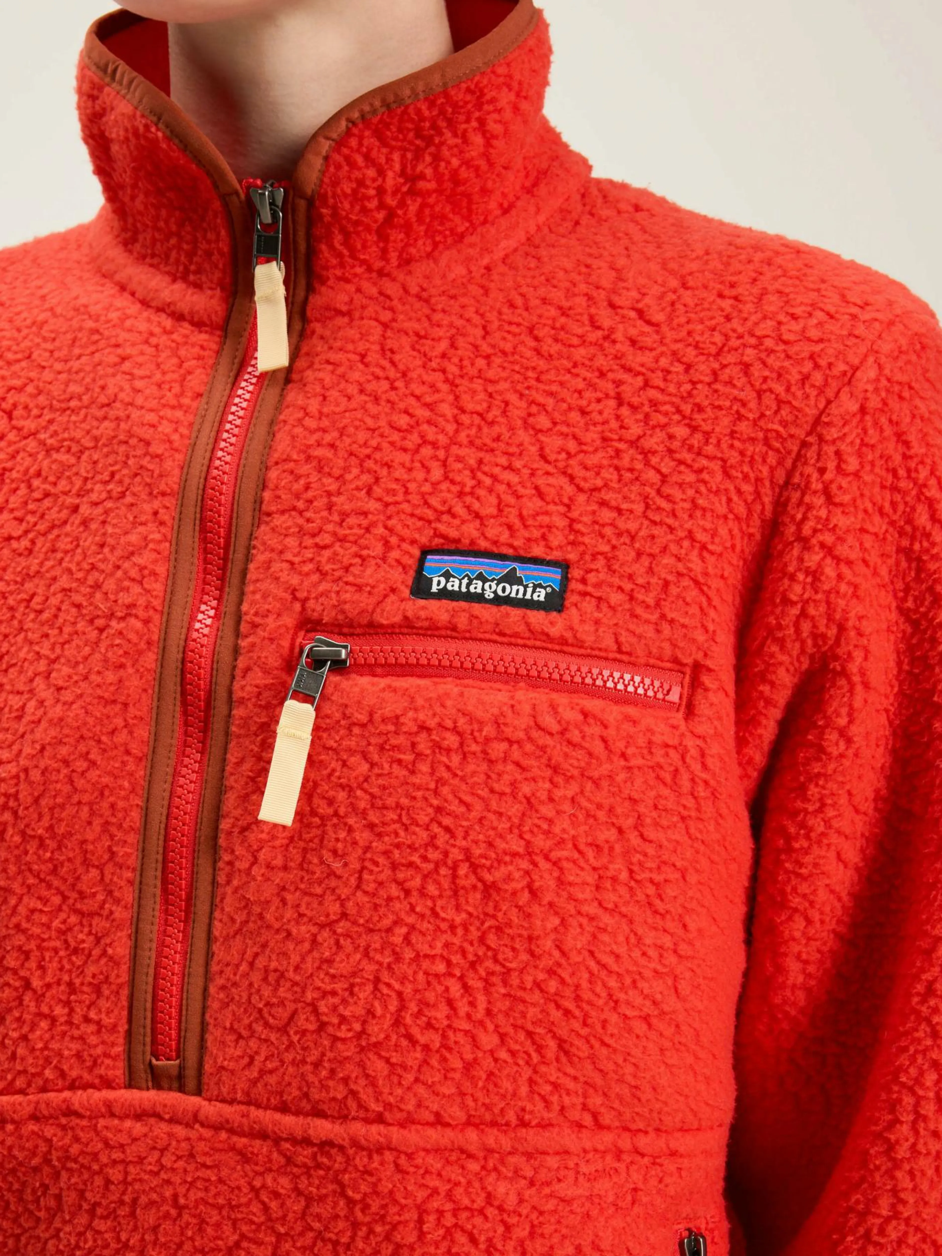 Manteaux & Vestes-Patagonia Polaire Retro Pile Marsupial Pour Femmes
