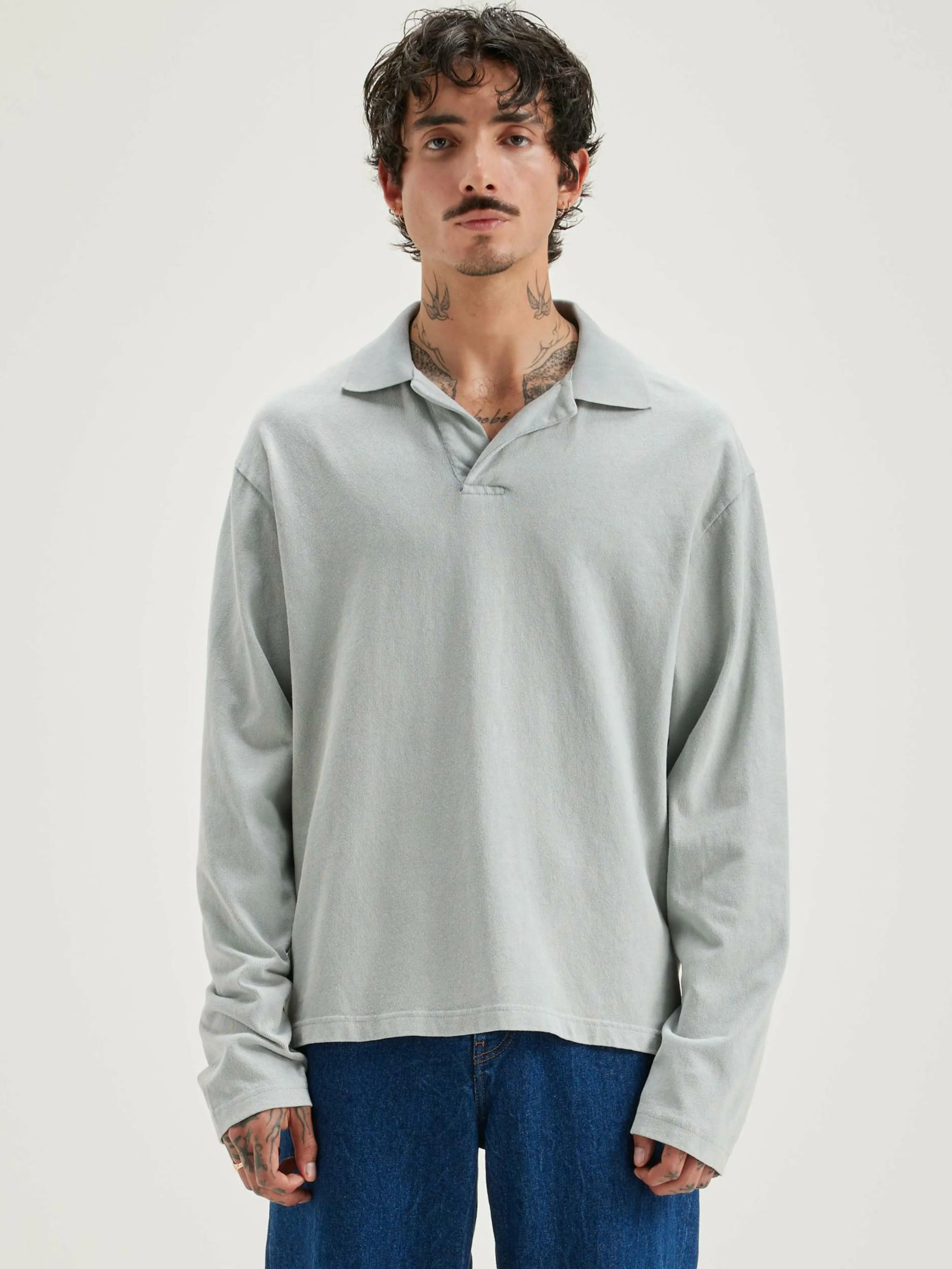 T-Shirts & Polos-Bellerose Polo Vlugies Concrete